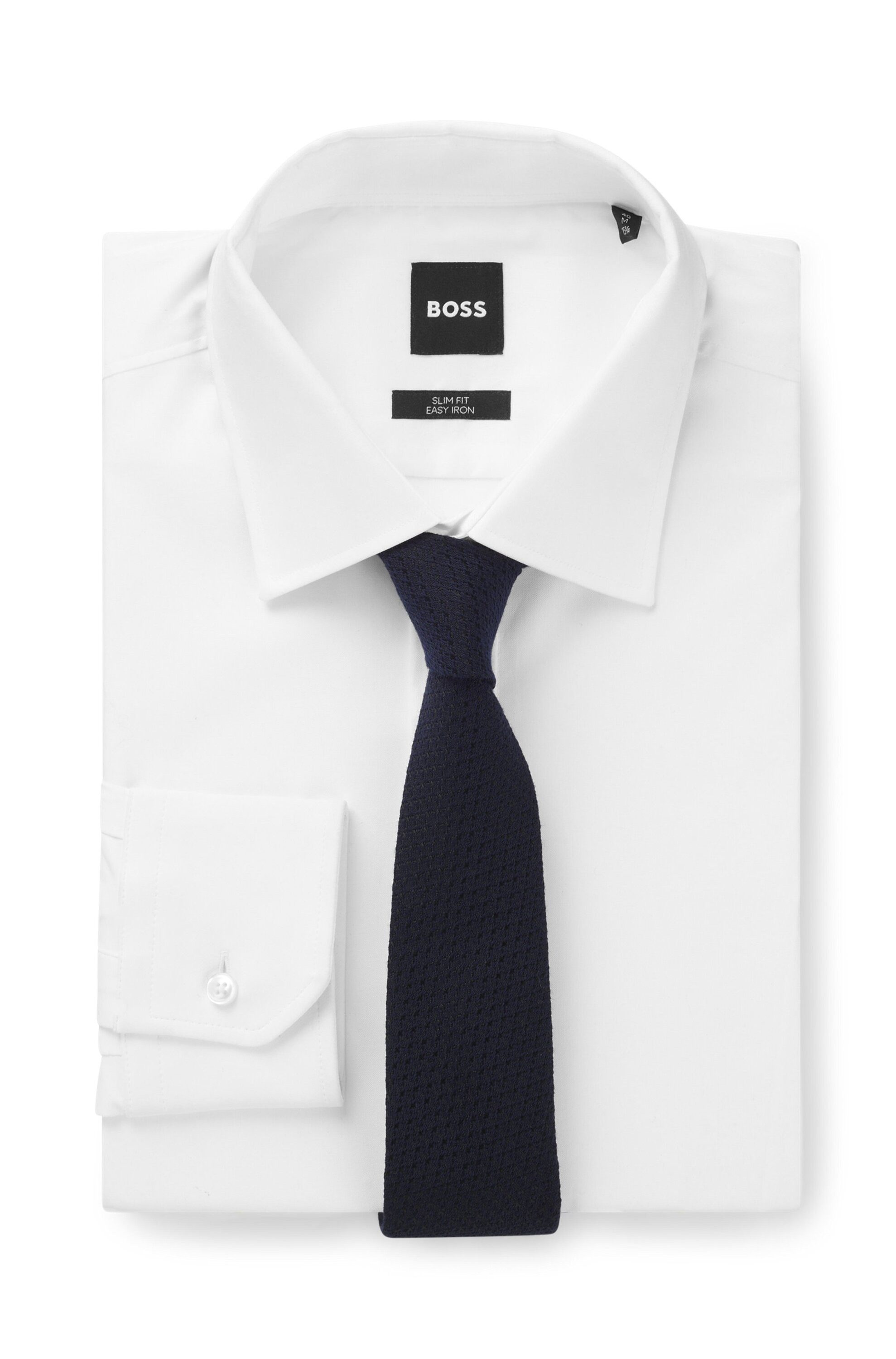 BOSS Krawatte mit Jacquard-Struktur (1-St., keine Angabe)