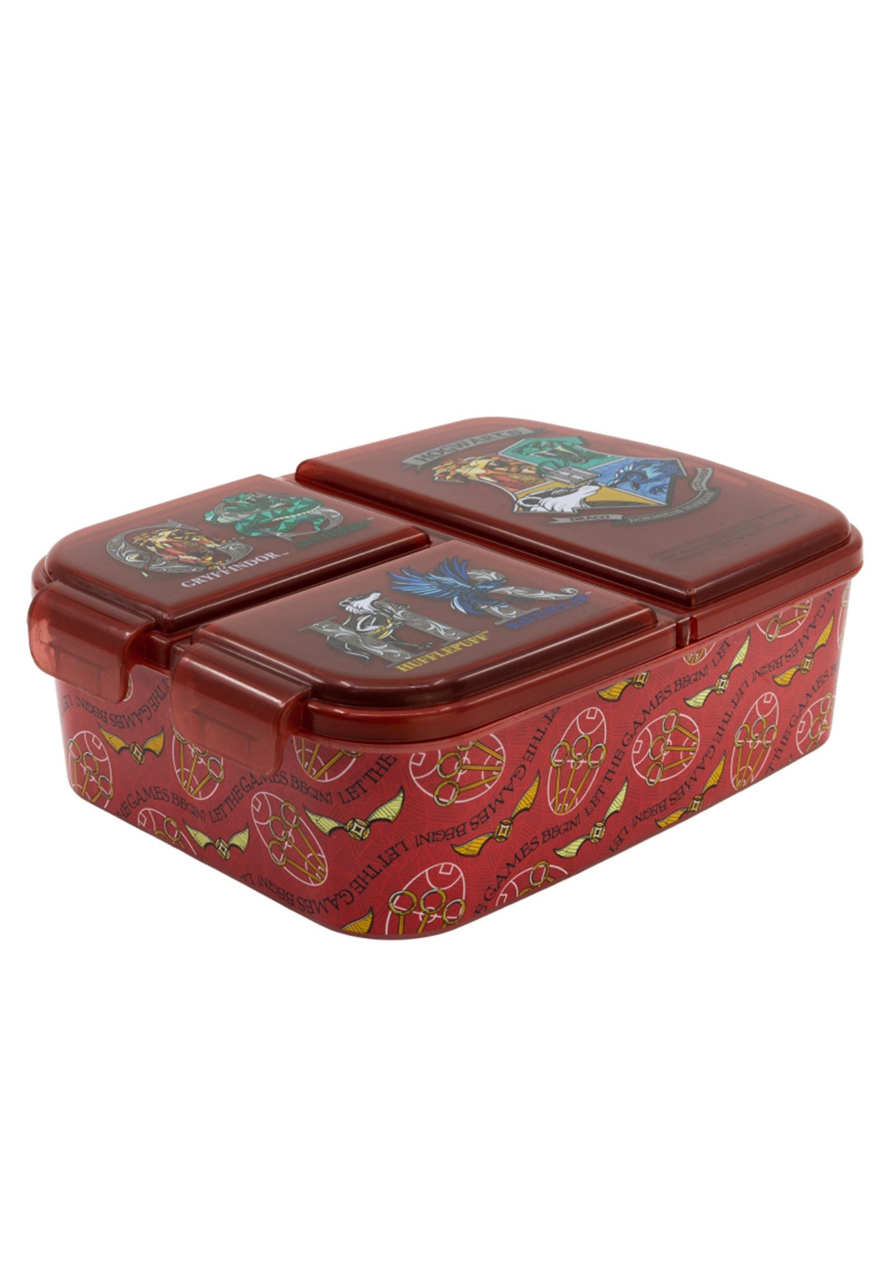 Harry Potter Lunchbox Brotdose Harry Potter, Vesperdose mit 3 Fächern, BPA-frei