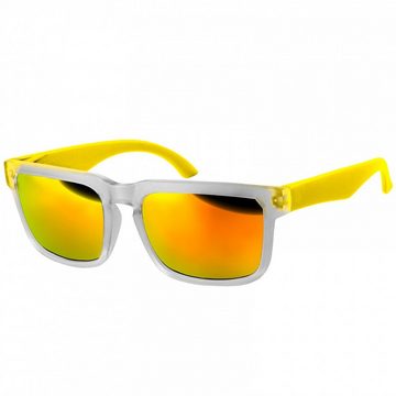 Caspar Sonnenbrille SG018 Unisex Retro Design Brille Sonnenbrille mit gefrostetem Rahmen
