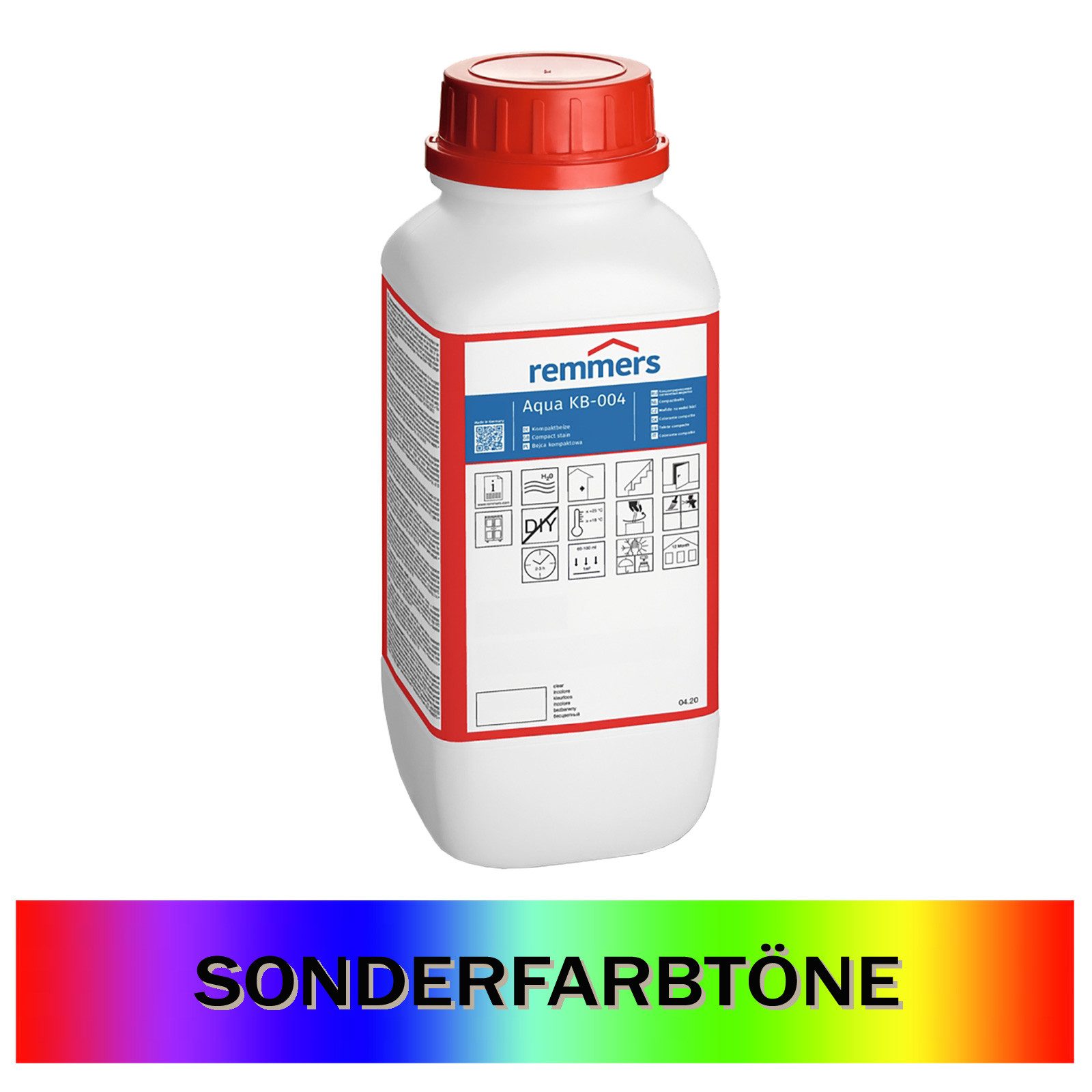 Remmers Holzbeize AQUA KB-004 KOMPAKTBEIZE - 1 LTR (SONDERTON)