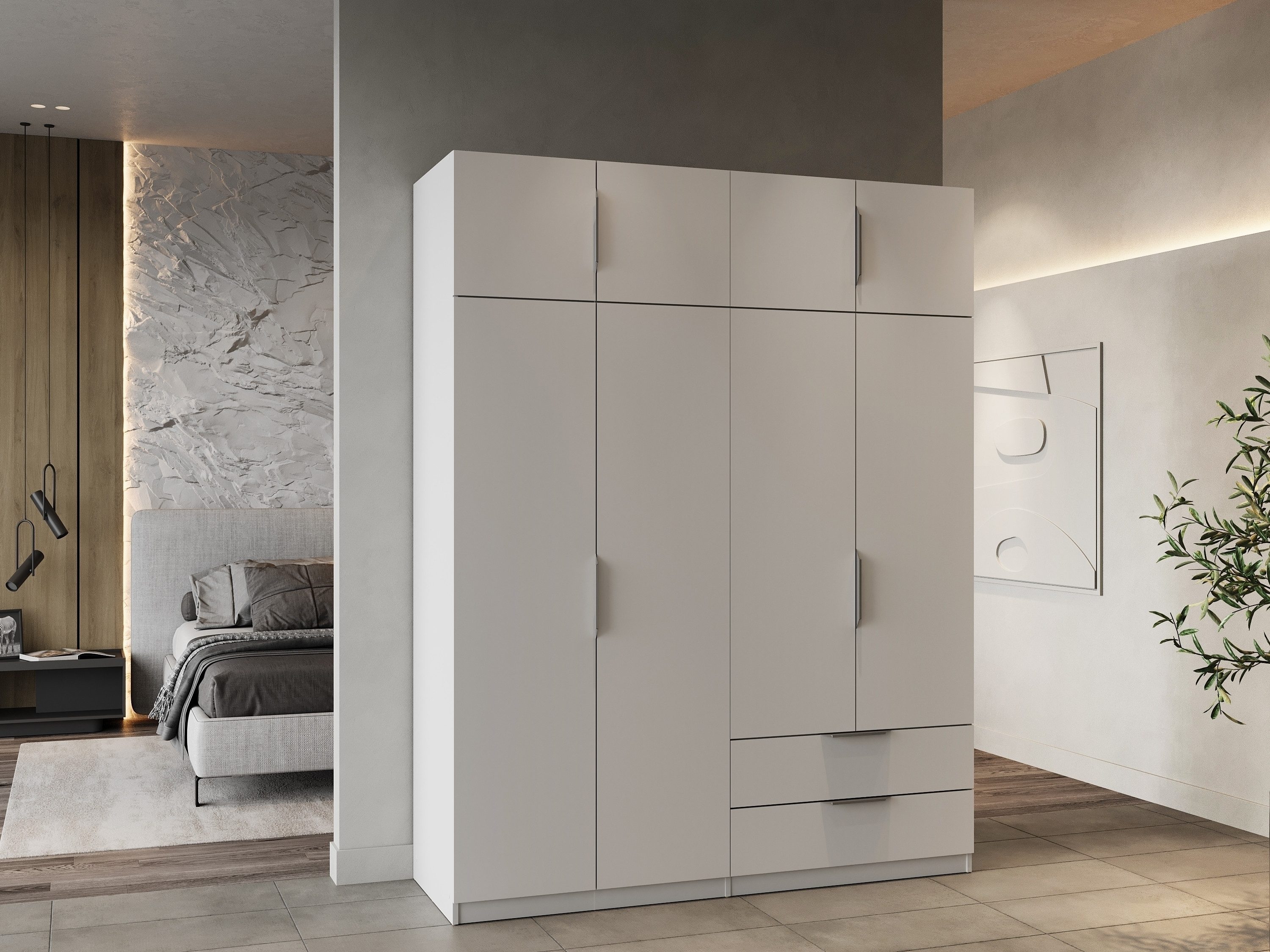 Drehtürenschrank GHOST