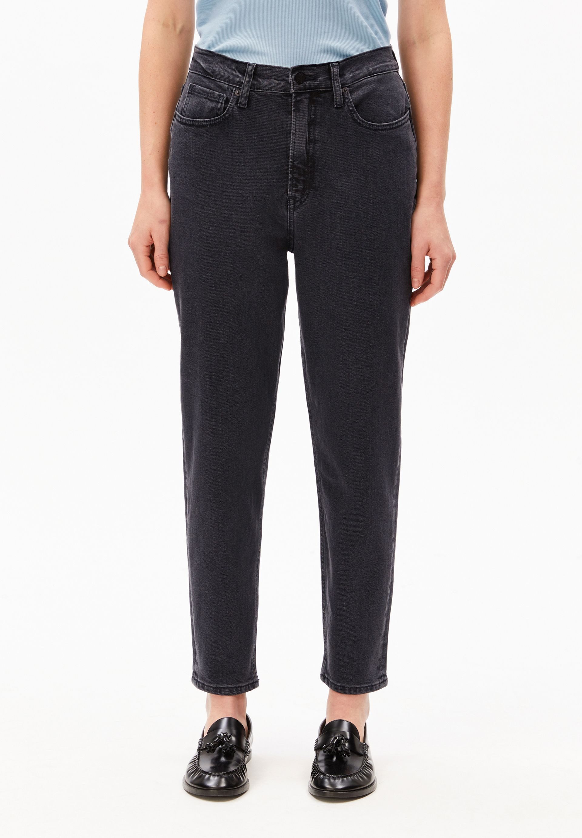 Armedangels Mom-Jeans MAIRAA Mom Jeans recycelter Baumwoll Mix (Comfort-Stretch) High waist