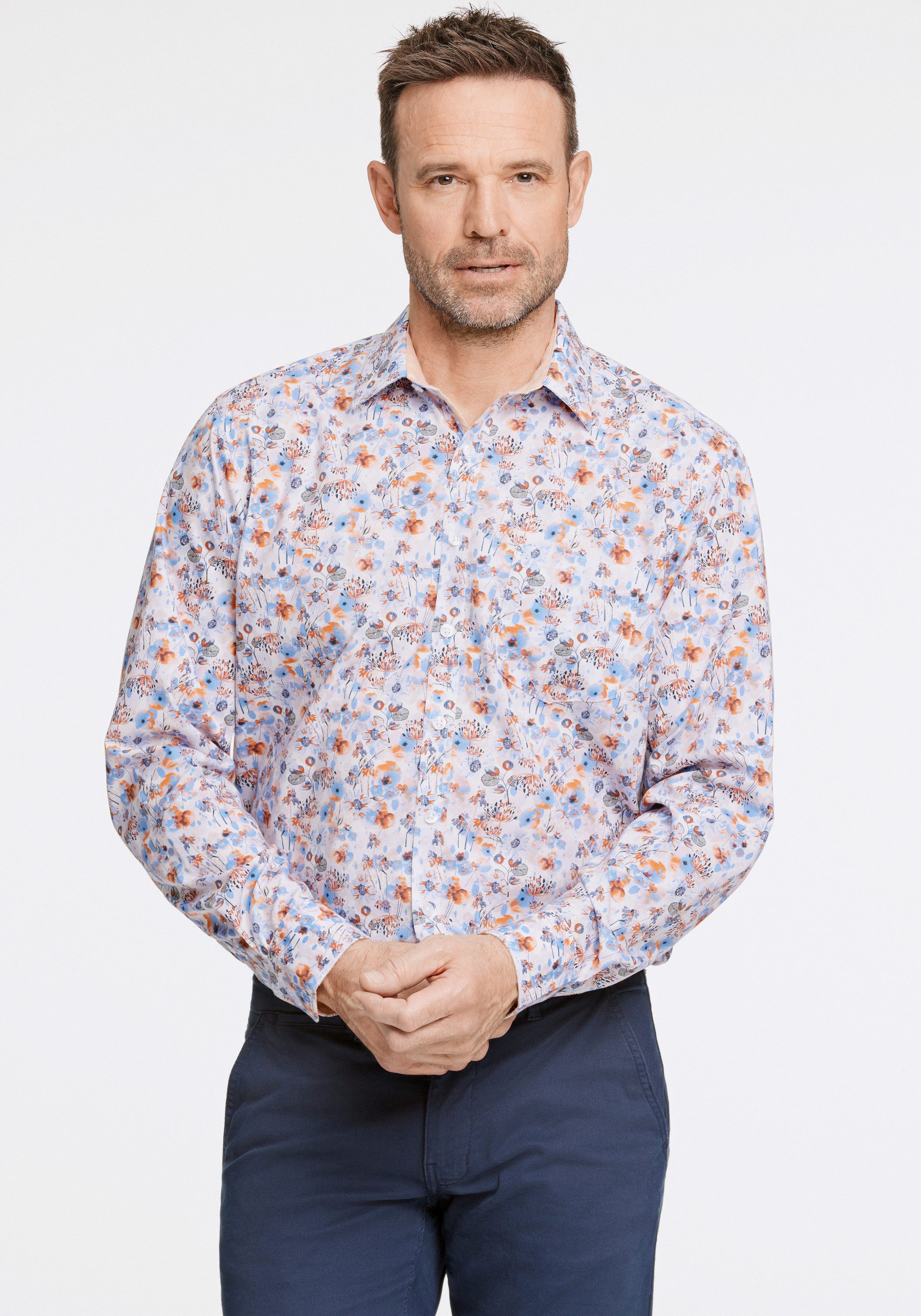 JACK’S Flanellhemd Freizeithemd Comfort Fit