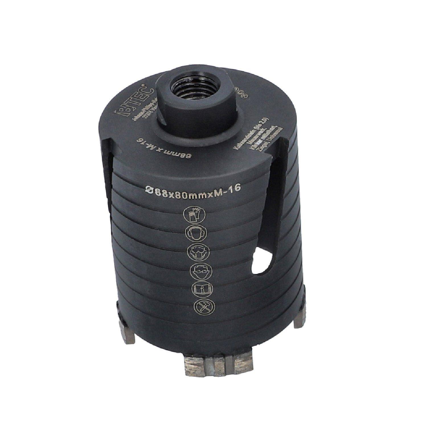 BTEC Diamanttrockenbohrer Diamant Dosensenker M16-Aufnahme 80mm günstig online kaufen
