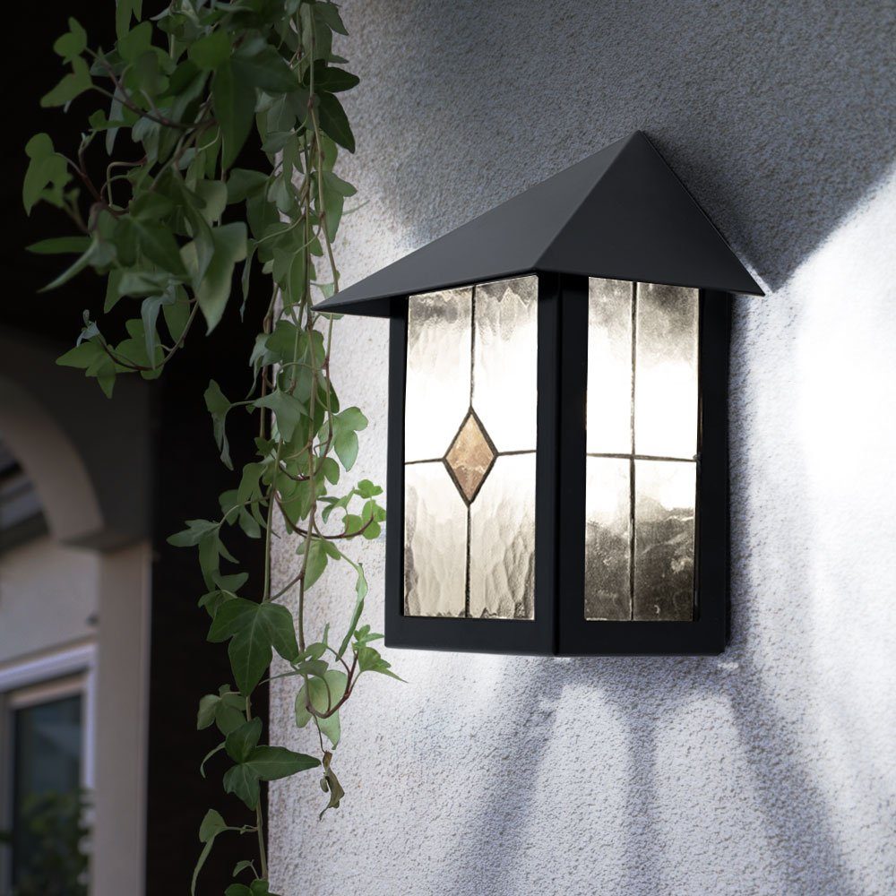 EGLO Außen-Wandleuchte, Leuchtmittel nicht inklusive, Außenleuchte Wandleuchte Wandlampe Gartenleuchte Außenlampe