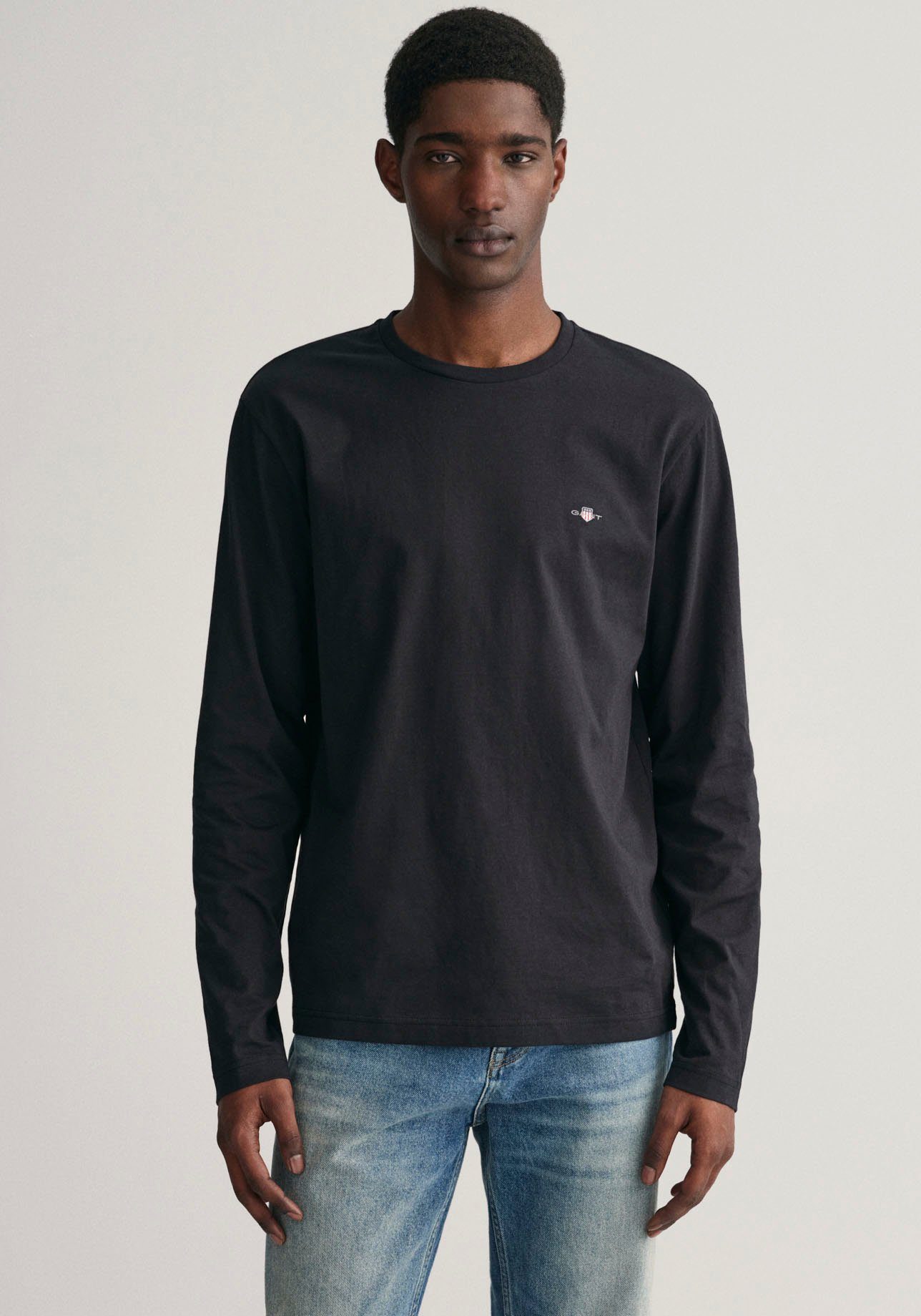Gant Langarmshirt REG SHIELD LS T-SHIRT günstig online kaufen