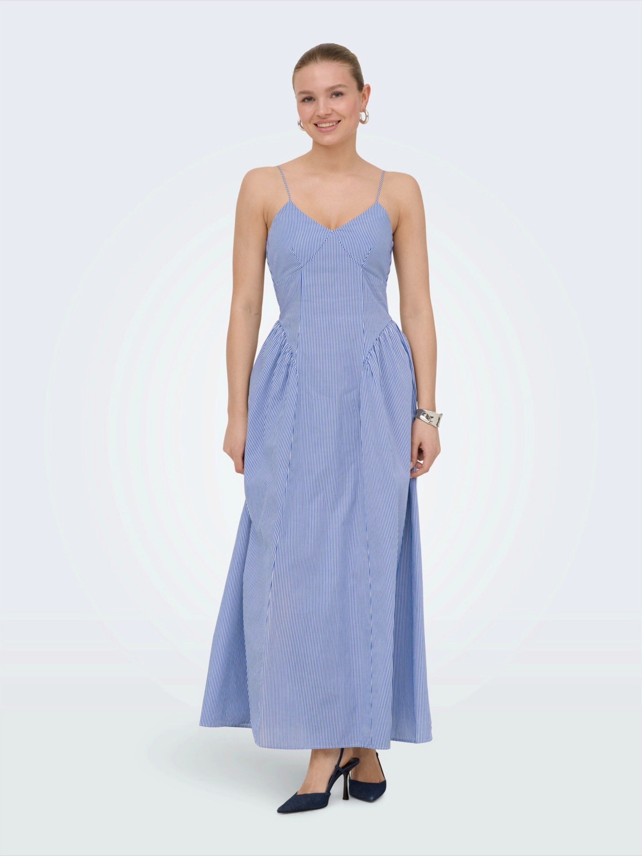 ONLY Sommerkleid ONLTIARI (1-tlg) Drapiert/gerafft