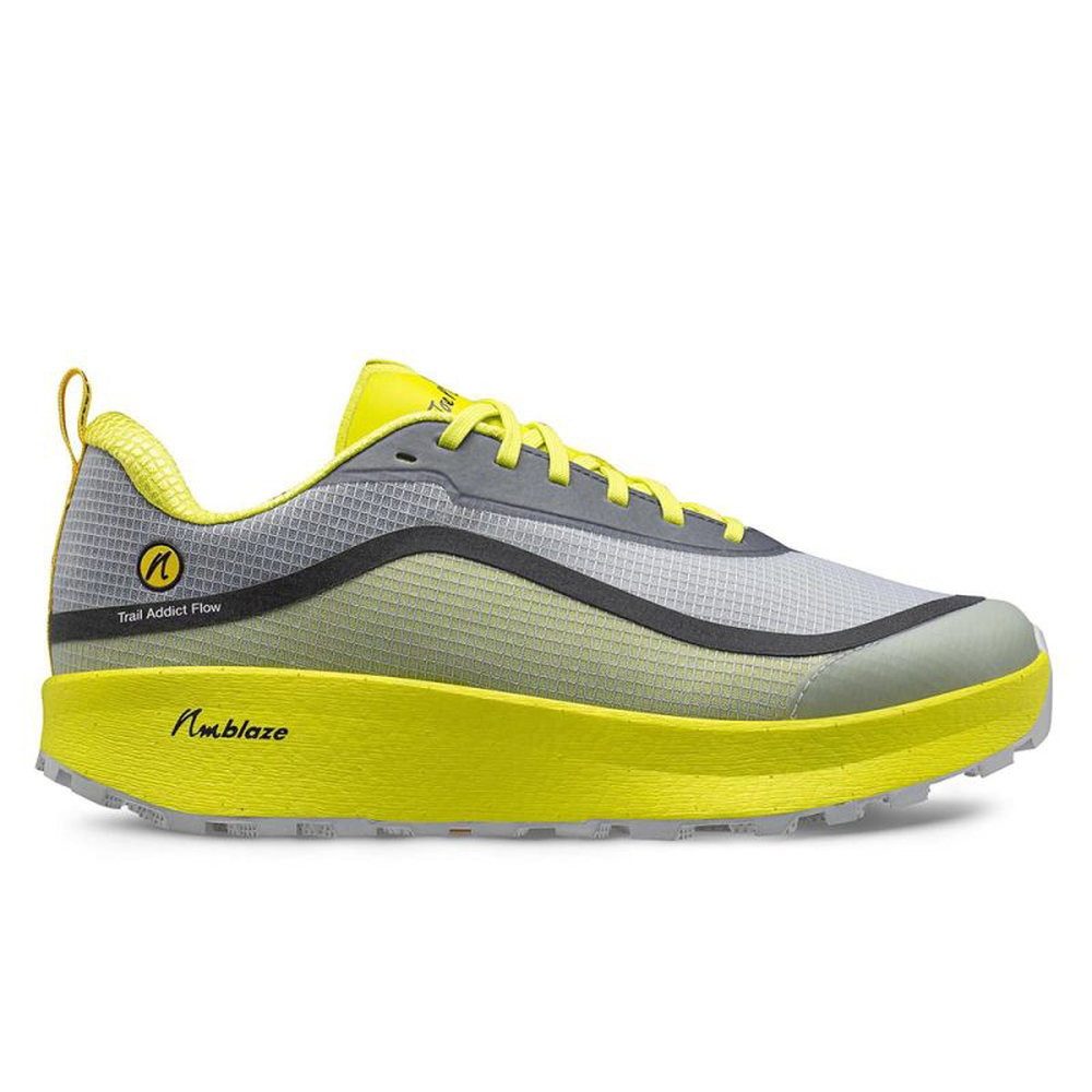 Joe Nimble Addict Flow Trail grau/gelb Damen Laufschuh