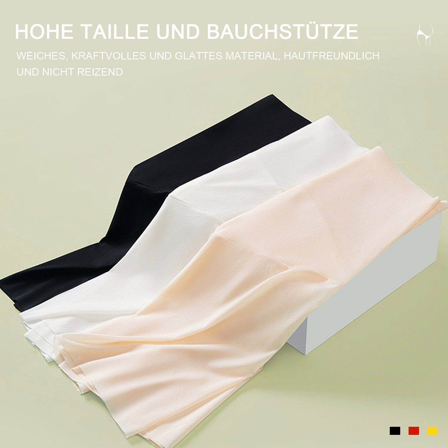 Bauchunterwäsche Farbe Größe für Schwangere Unterstützung L/XL Umstandsslip MAGICSHE Nahtlose Hosen