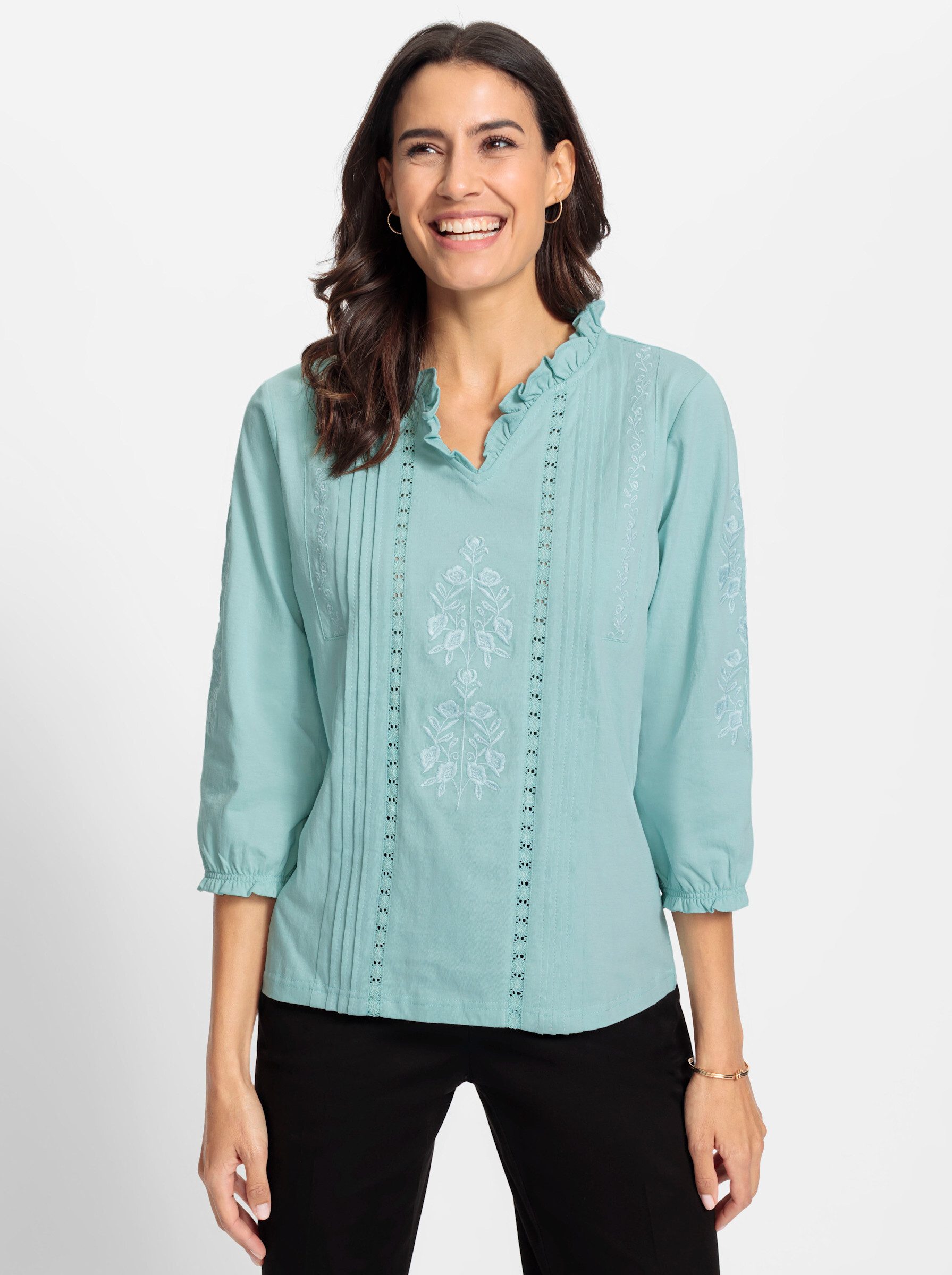 T-Shirt 3/4-Arm-Shirt .