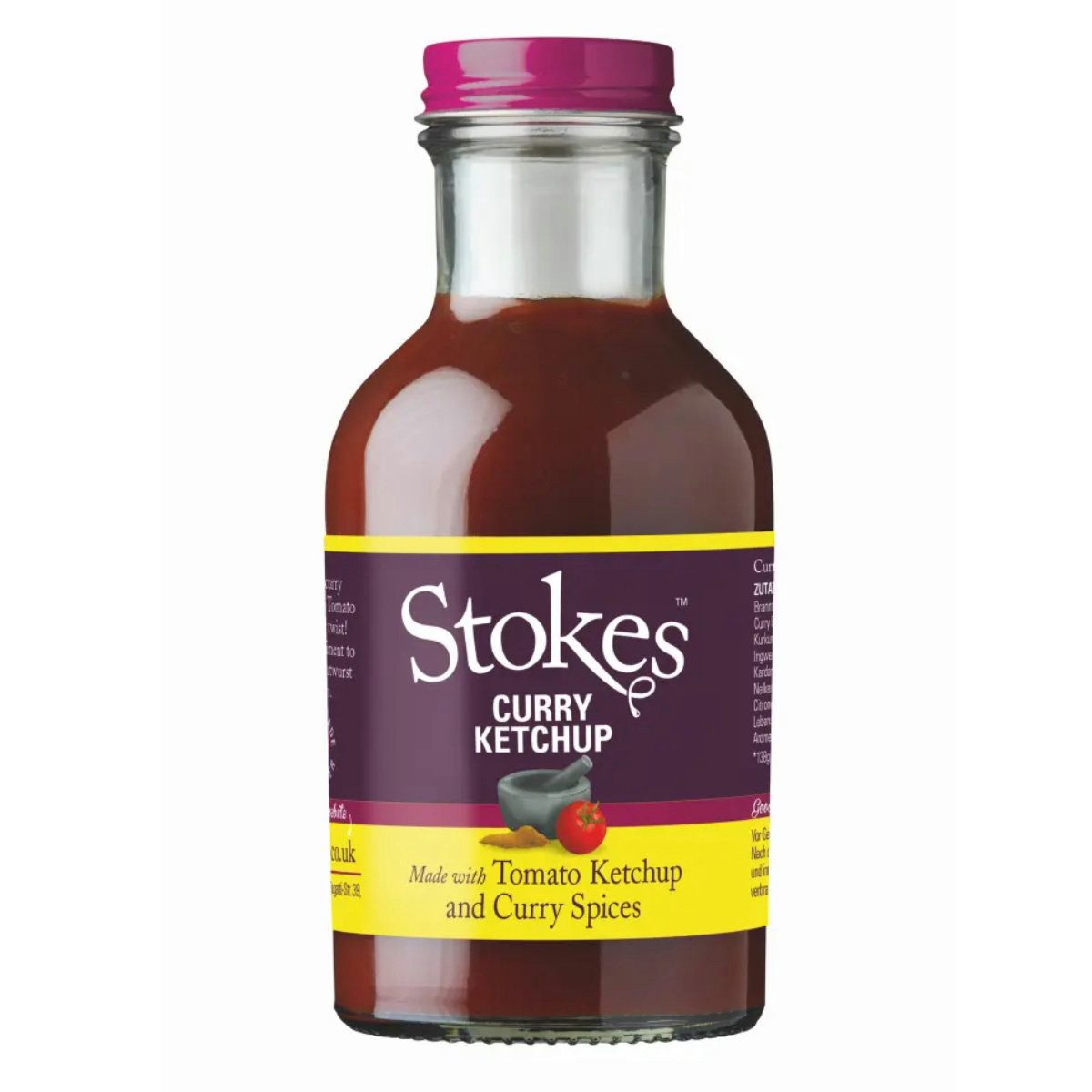 Stokes Saucen, Stokes Curry Ketchup mit einer fruchtigen Gewürz Note 490 ml