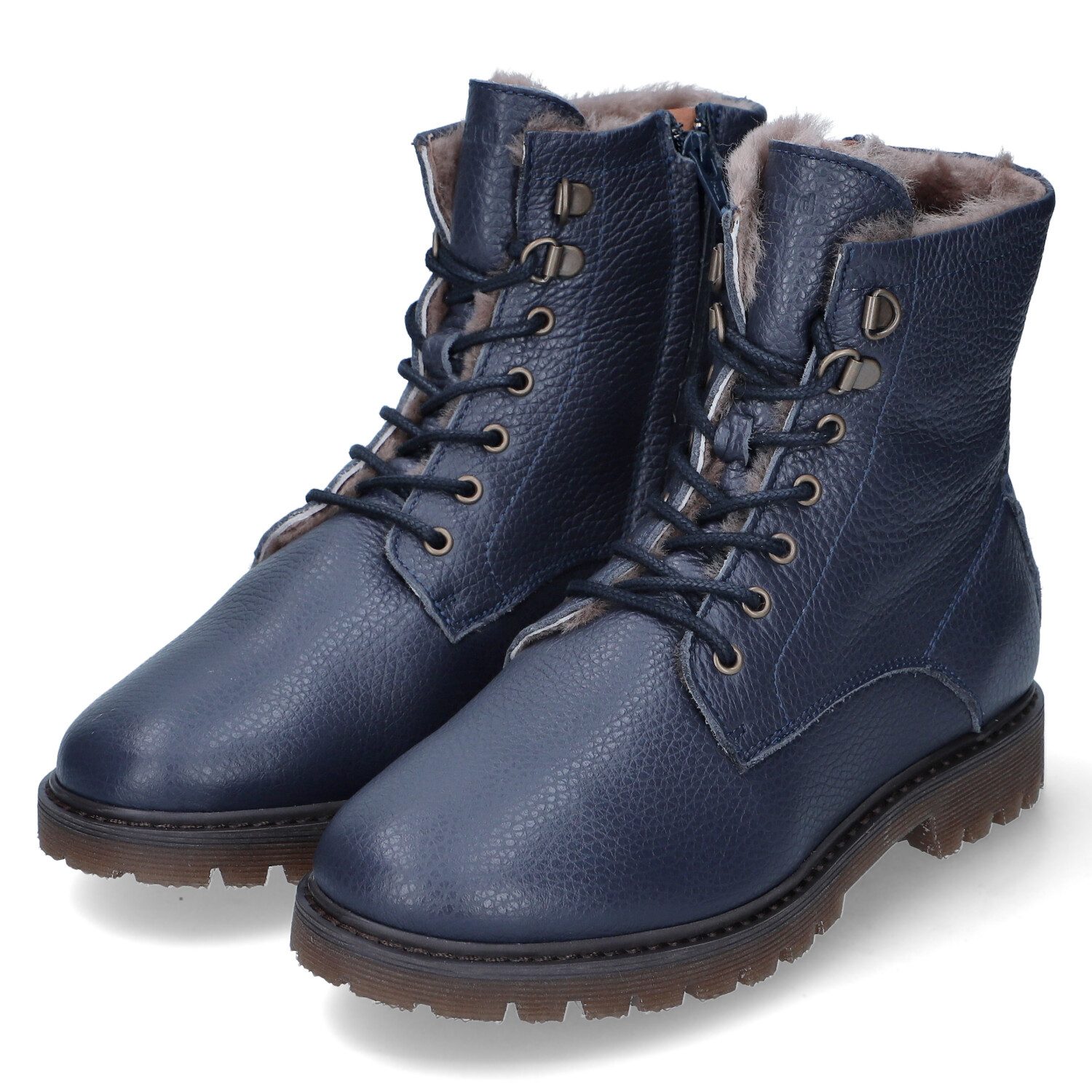 Bisgaard Bisgaard 51917.223 1400 Mädchen Glattleder blau Winterstiefel