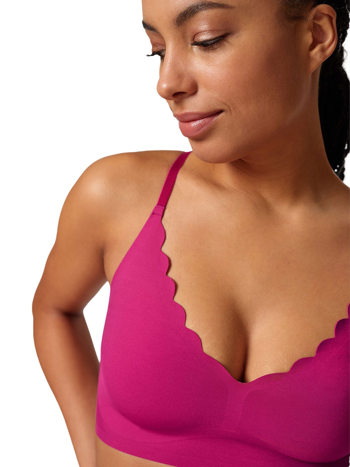 Skiny Bustier Damen Bustier mit herausnehmbare Pads Micro (Stück, 1-tlg) Unterbrustband