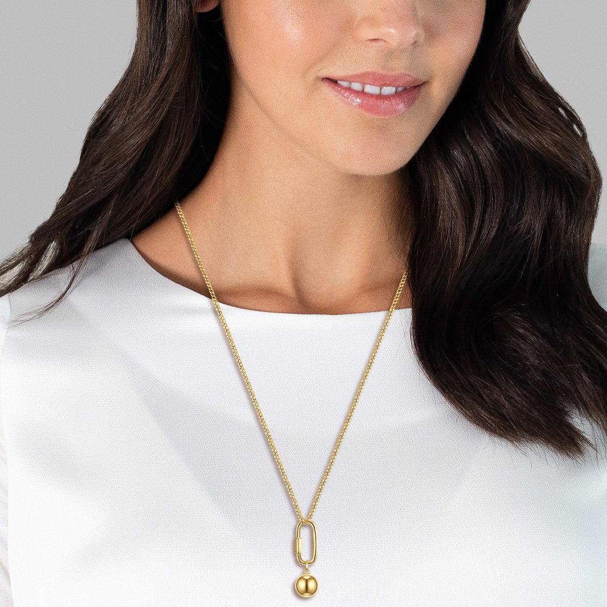 Lulu & Jane Collier Kugel gelbgold günstig online kaufen