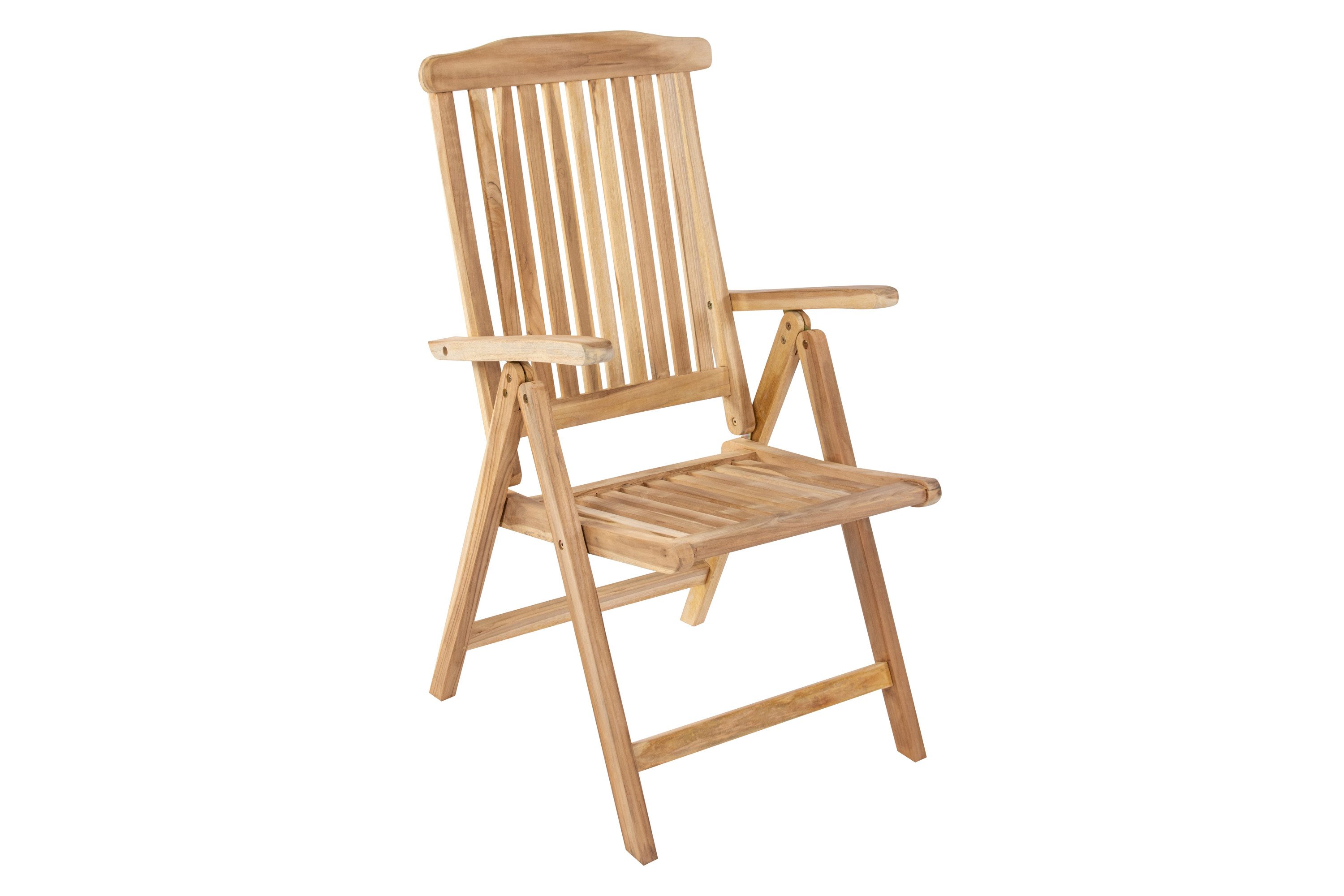 Loreno® Gartenstuhl Aruba, massives Teakholz, sehr günstig online kaufen