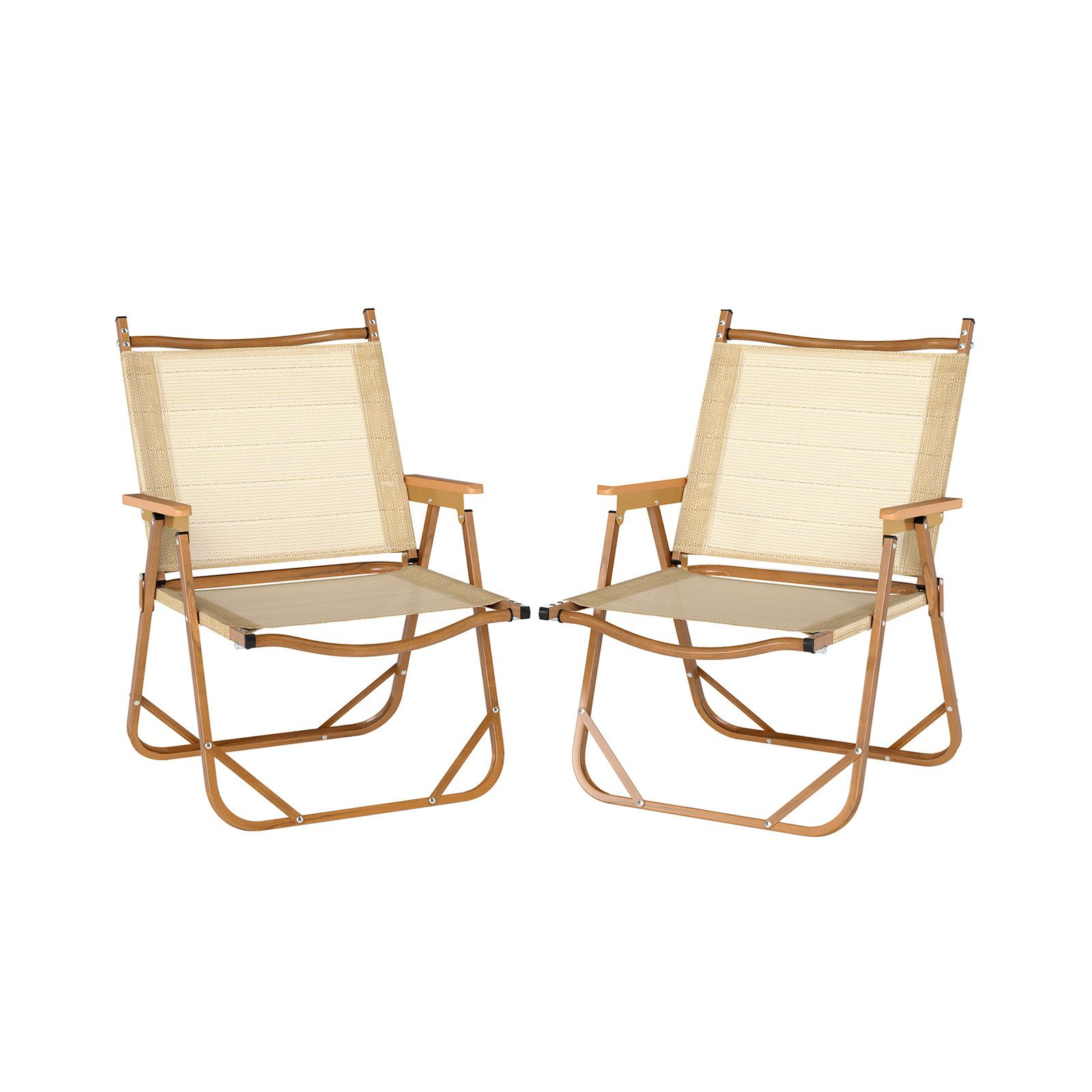 KOMFOTTEU Campingstuhl (2er Set), Klappstuhl Faltstuhl günstig online kaufen