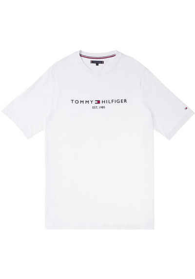 Tommy Hilfiger Big & Tall T-Shirt BT-TOMMY LOGO TEE-B mit Tommy Hilfiger Logoschriftzug auf der Brust