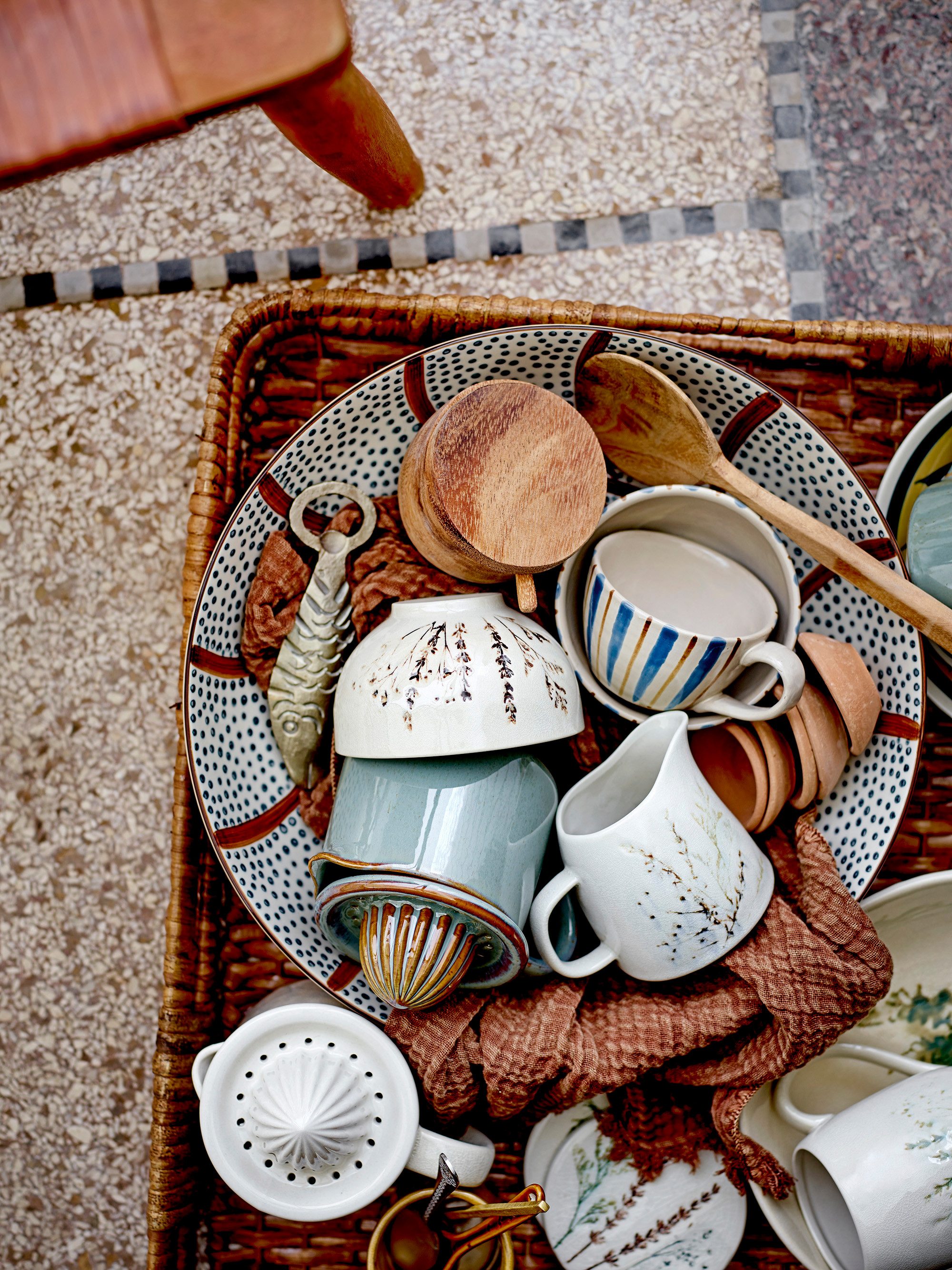 Bloomingville Milchkännchen Bloomingville Bea Milchkännchen, Natur, Steingut