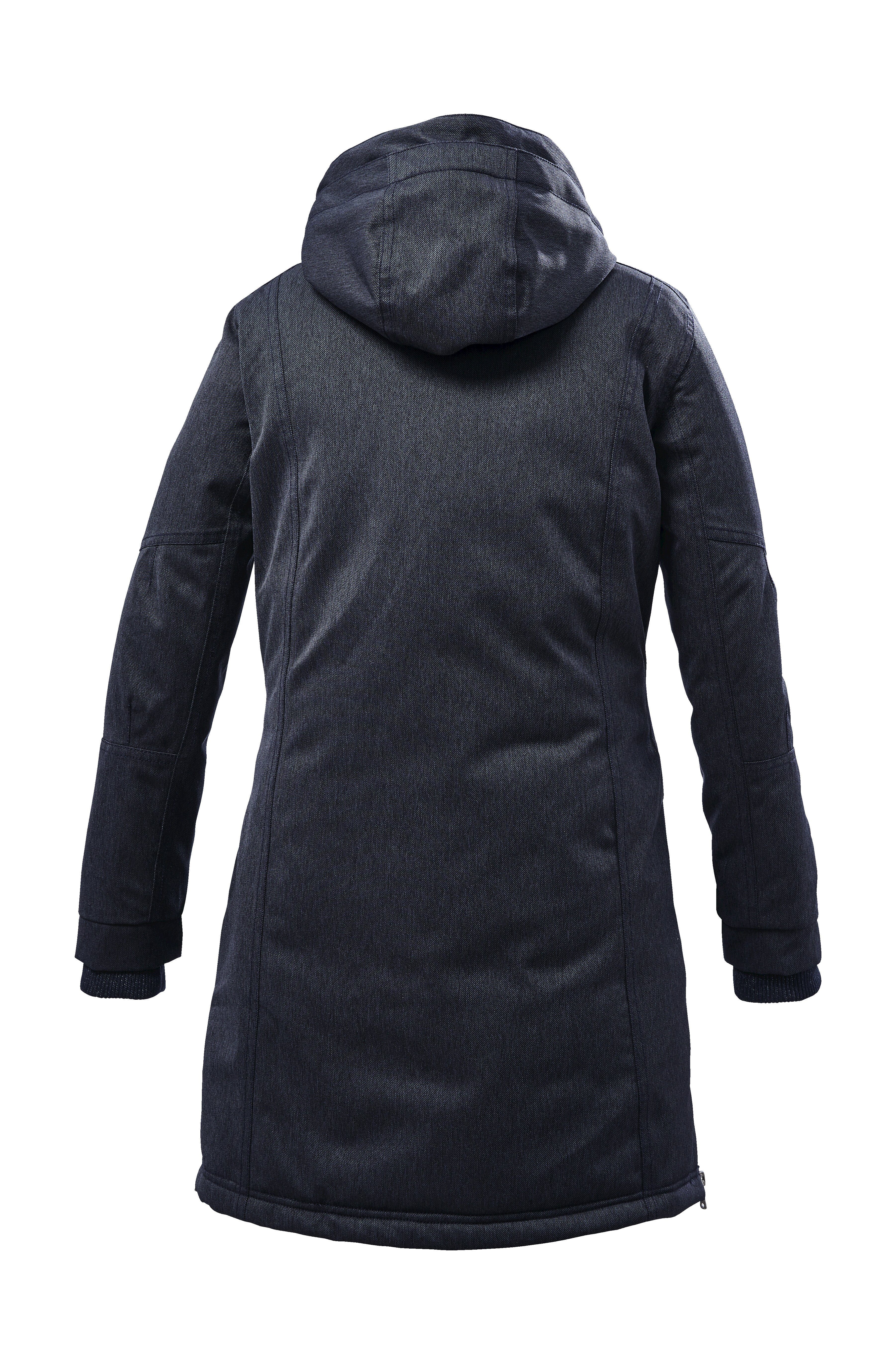 Killtec Kow 167 Grls Qltd Ct Quilted Hooded Coat/Water