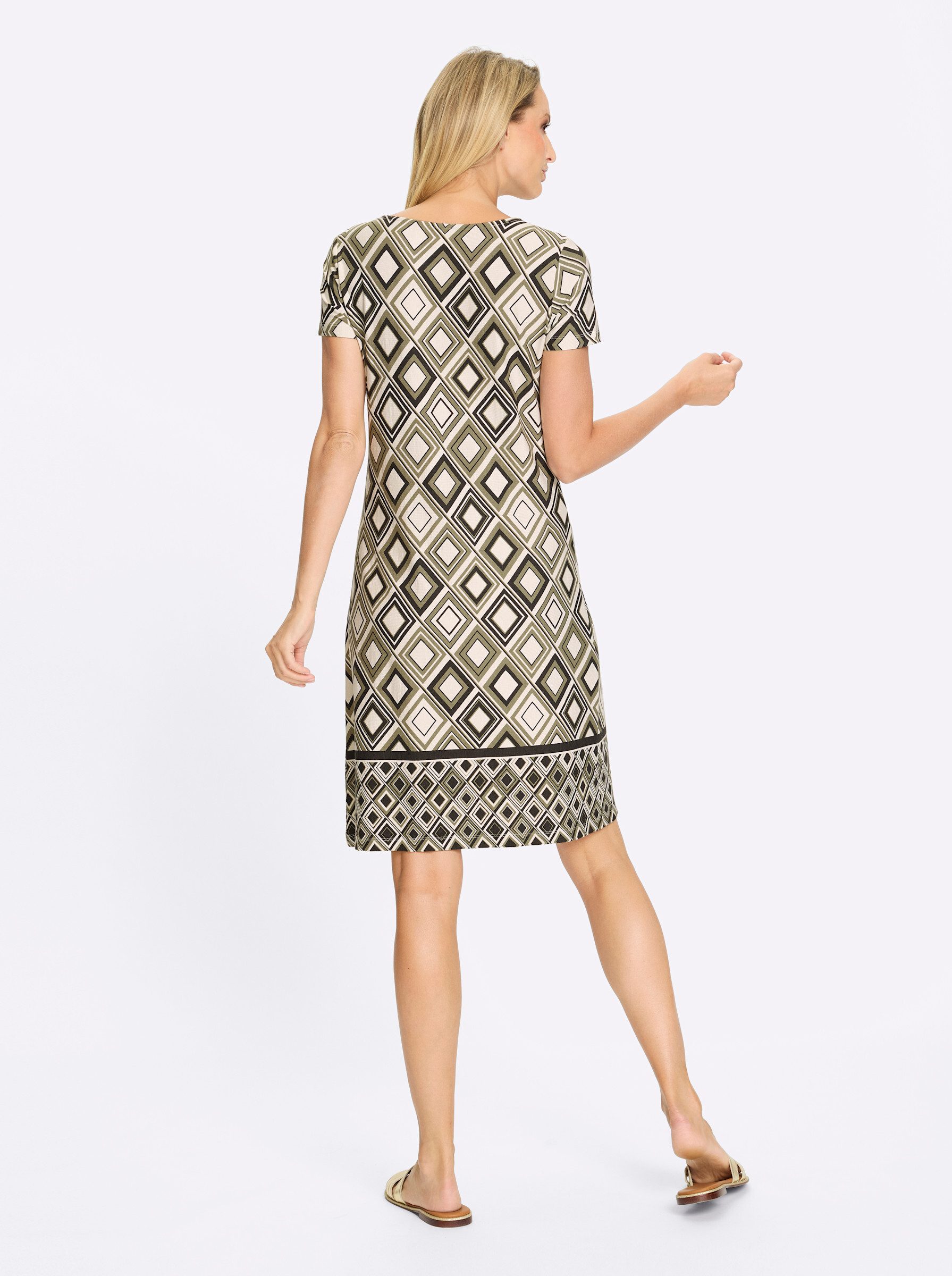 heine Jerseykleid Jersey-Kleid Kurzarm