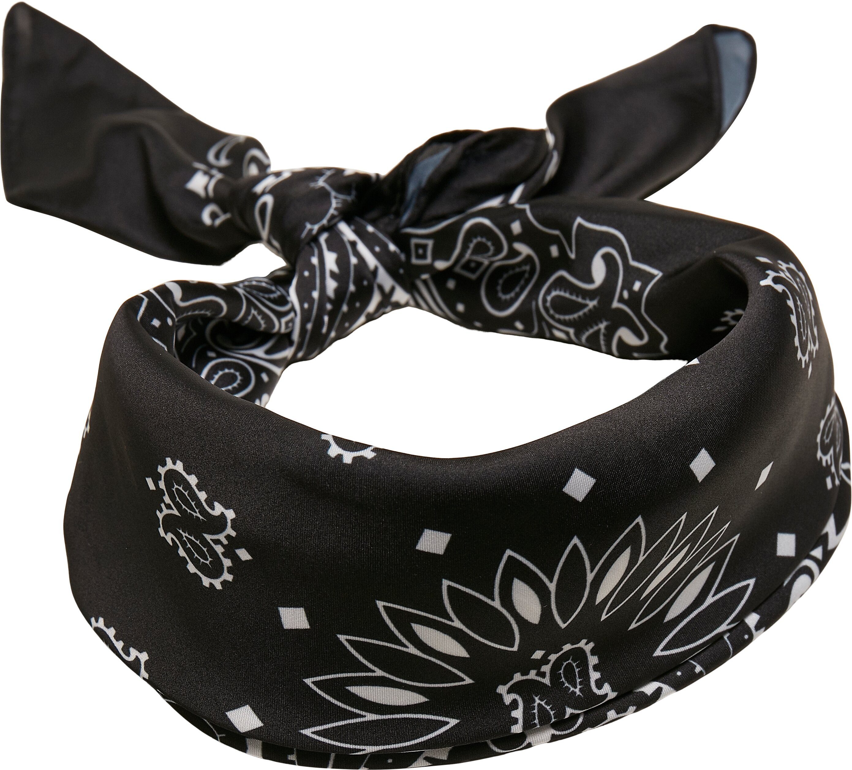 2-Pack, Unisex Bandana Satin black/lilac (1-St) Loop URBAN CLASSICS