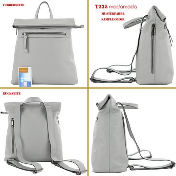 modamoda de Rucksack T235, Echtleder Handmade in Italy