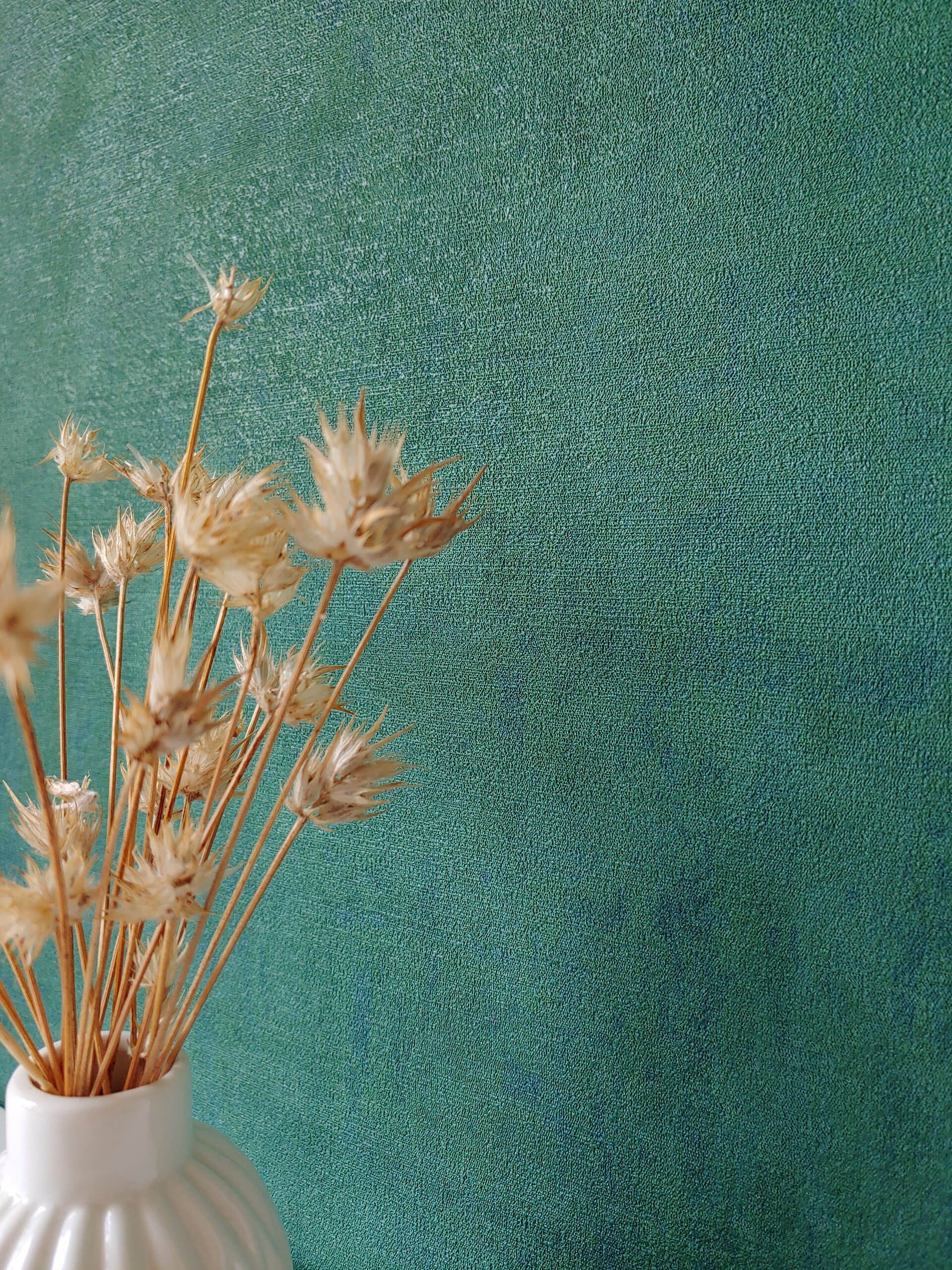 Newroom Vliestapete, Grün Tapete Uni Einfarbig - Unitapete Betontapete Mode günstig online kaufen