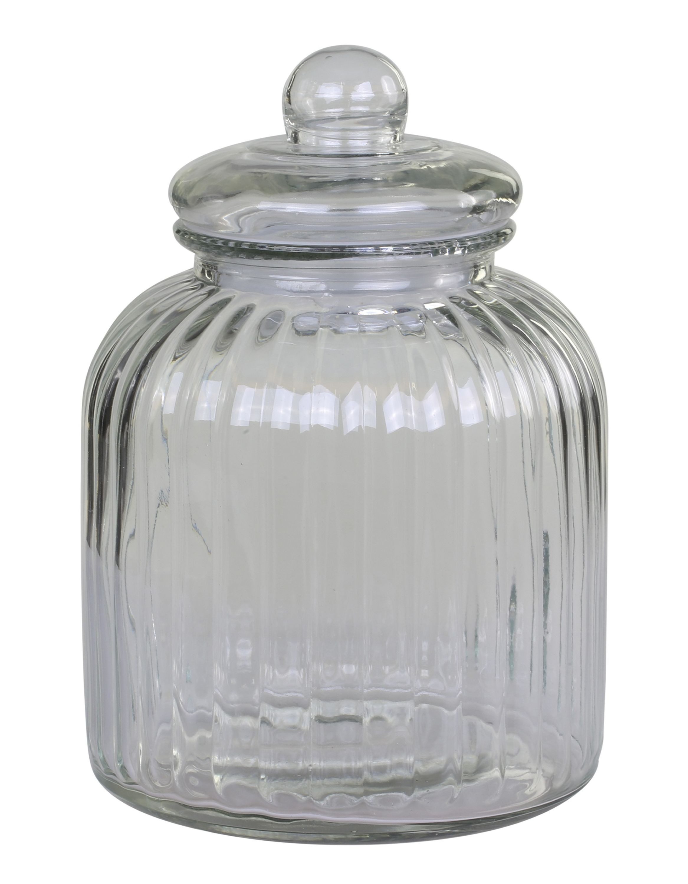 Chic Antique Vorratsglas Chic Antique - Vorratsglas Vorratsdose Vorratsbehälter 3,5L Glas