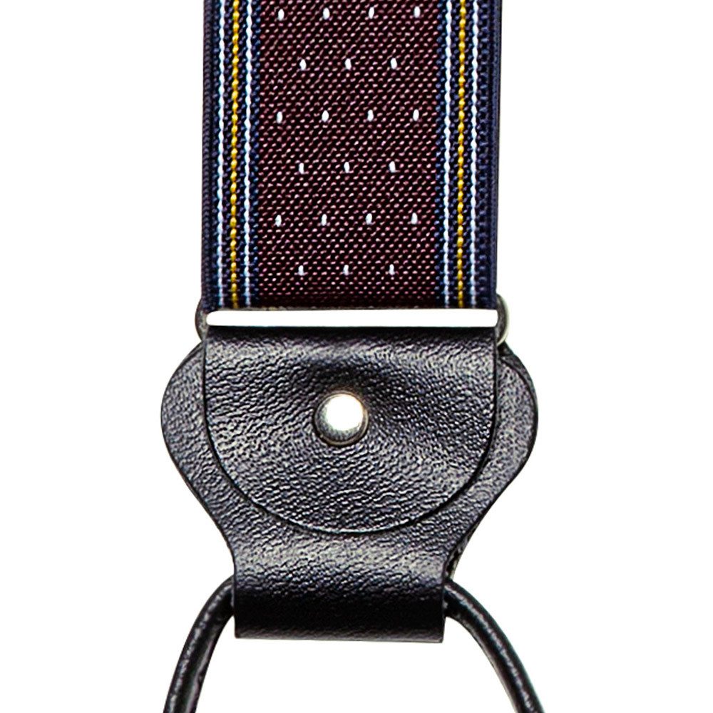 Stars & Stripes Hosenträger Old Style Western Hosenträger mit Lederlaschen günstig online kaufen