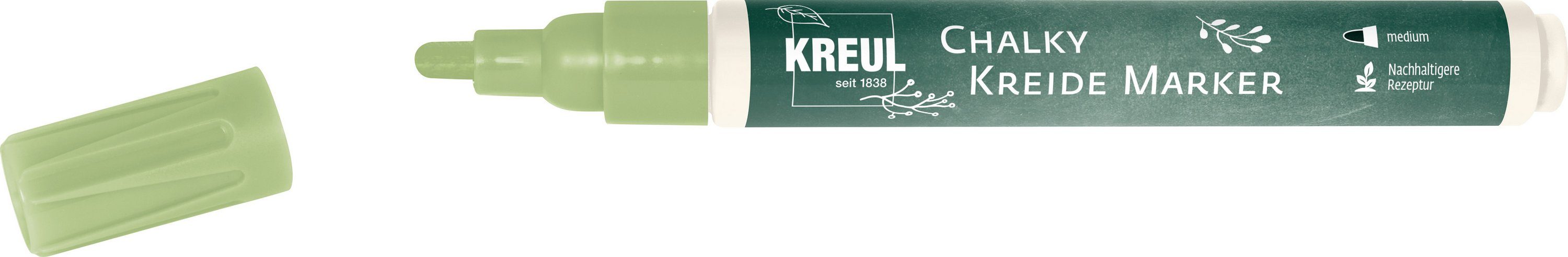 Kreul Kreidemarker Chalky, 2-3mm Strichstärke Rosemary Green | Marker