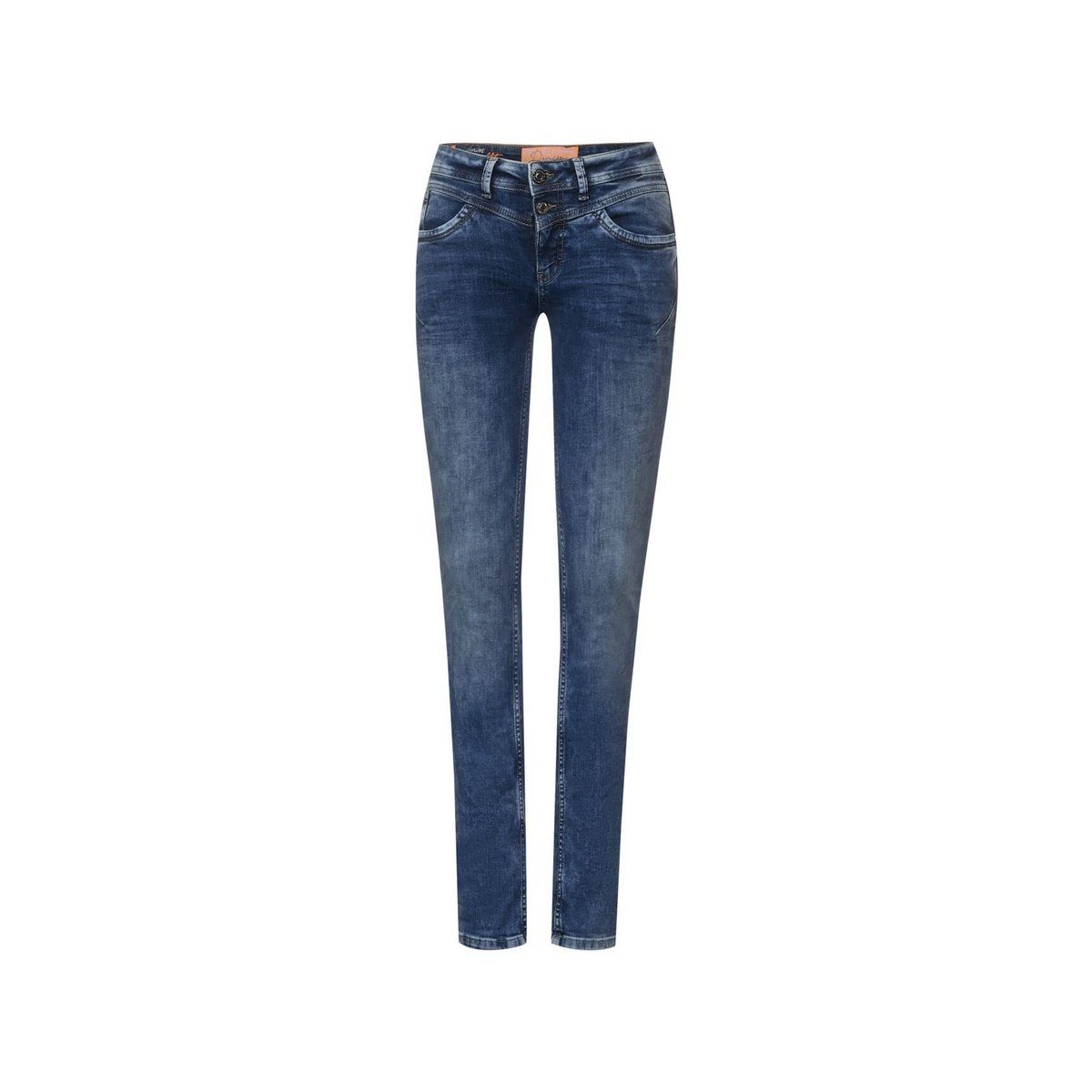 blau ONE 5-Pocket-Jeans STREET (1-tlg)