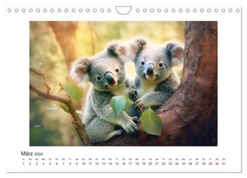 CALVENDO Wandkalender Unzertennlich (Wandkalender 2024 DIN A4 quer), CALVENDO Monatskalender