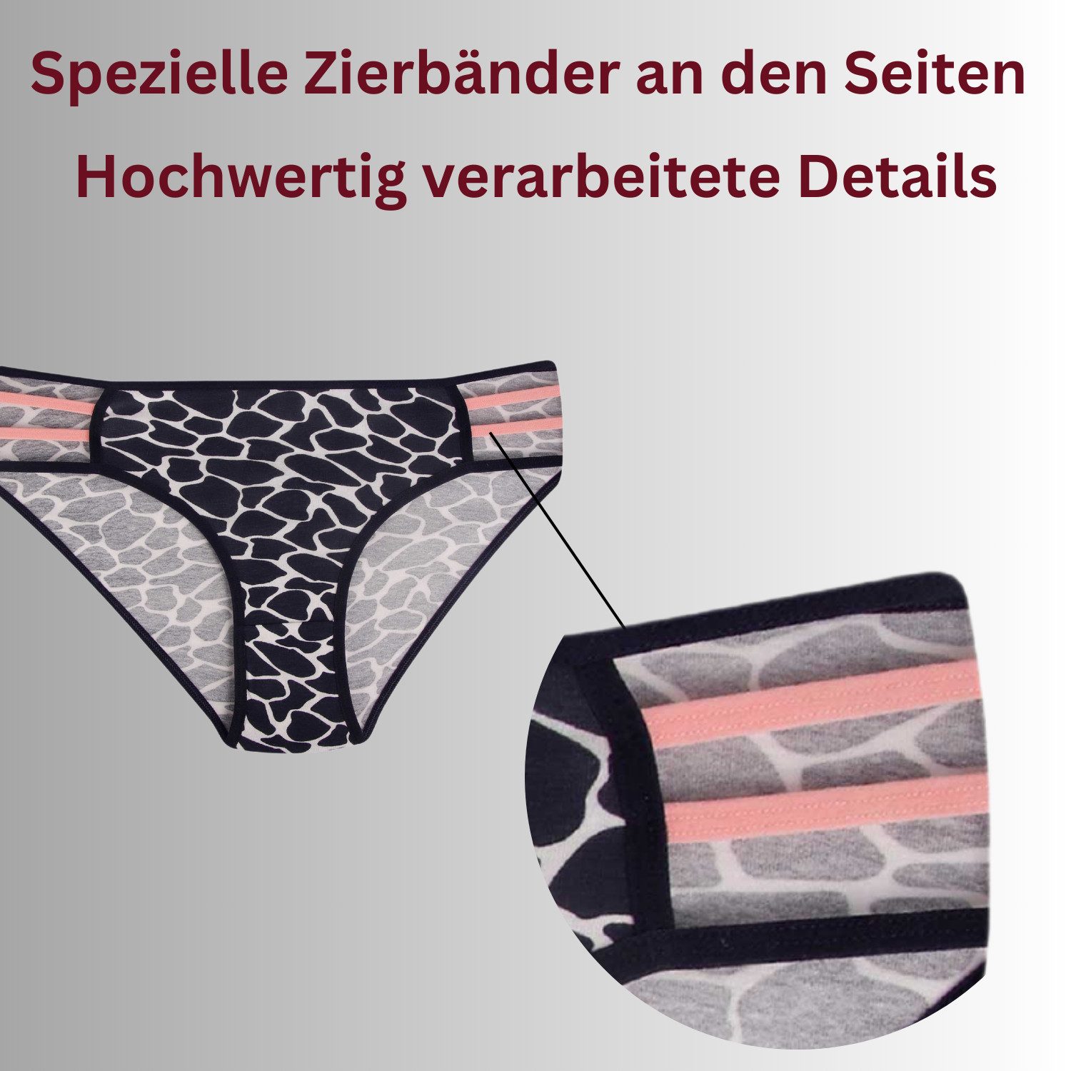 Dominant Bikinislip Damenunterwäsche (Packung, 7-St) aus elastischer Baumwo günstig online kaufen