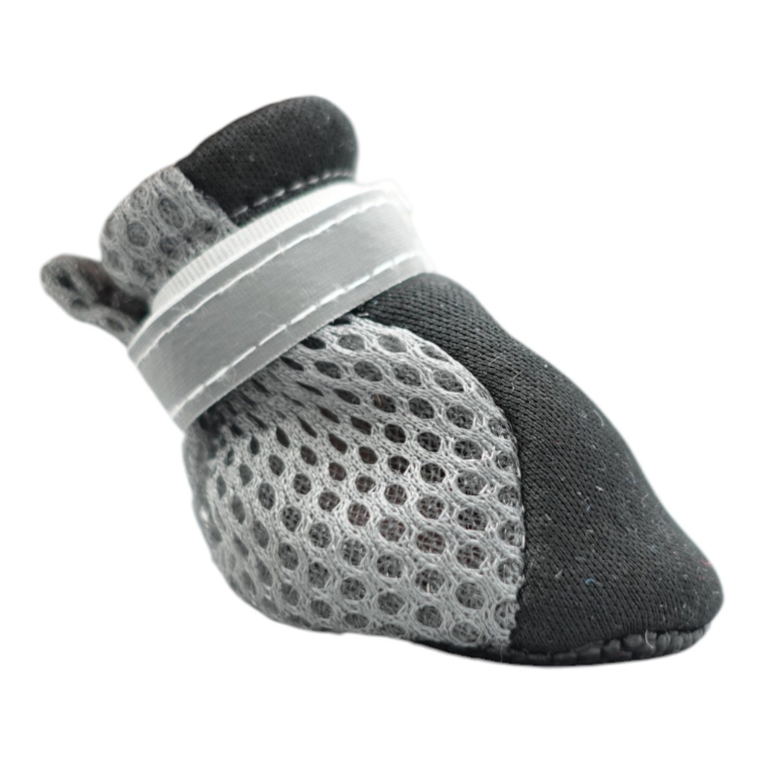 Eyecatcher Pfotenschutz Hundeschuhe atmungsaktive Schutzschuhe für Hunde (4er-Set)