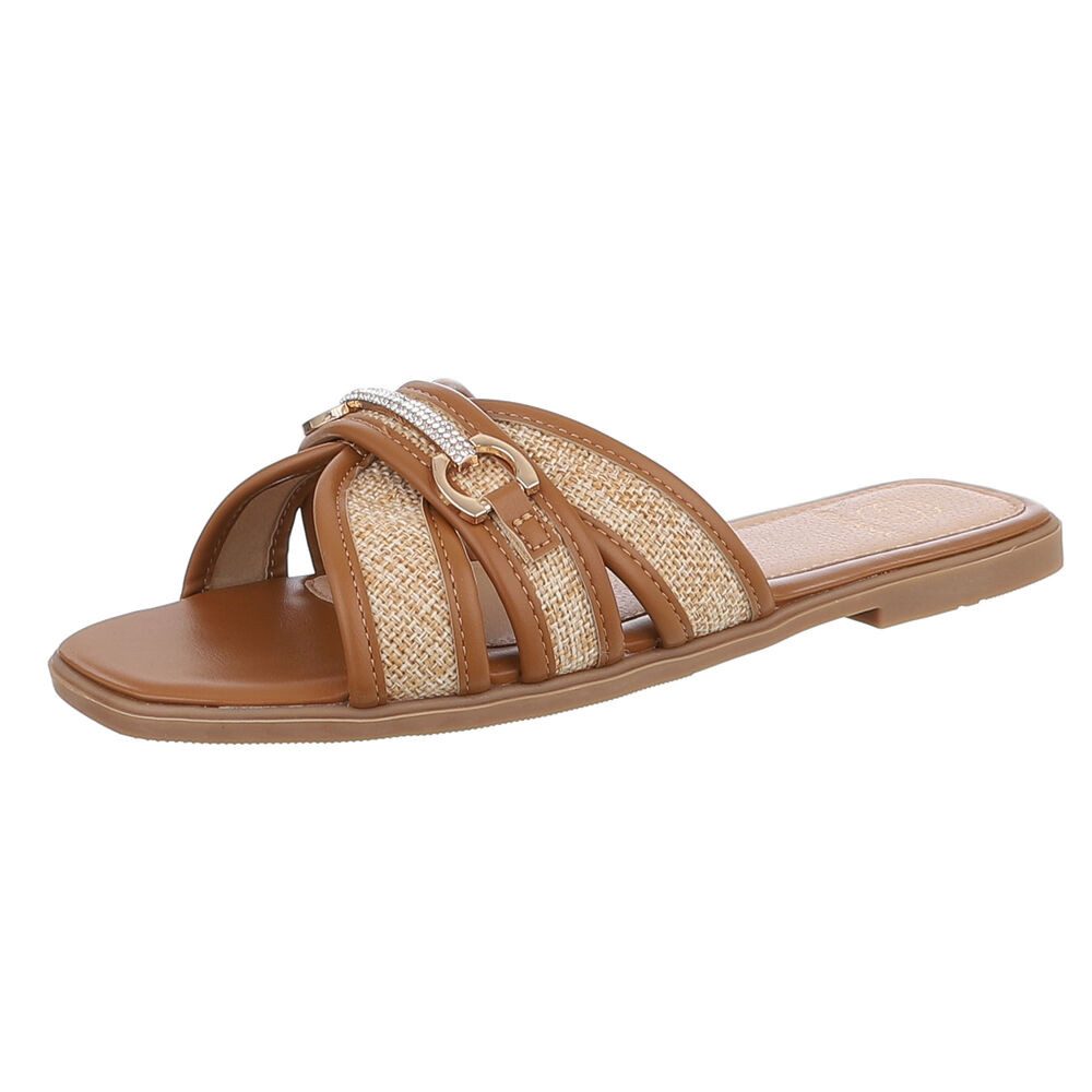 Ital-Design Elegante Slipper für Damen – Komfortabel & Stilvoll Pantolette günstig online kaufen