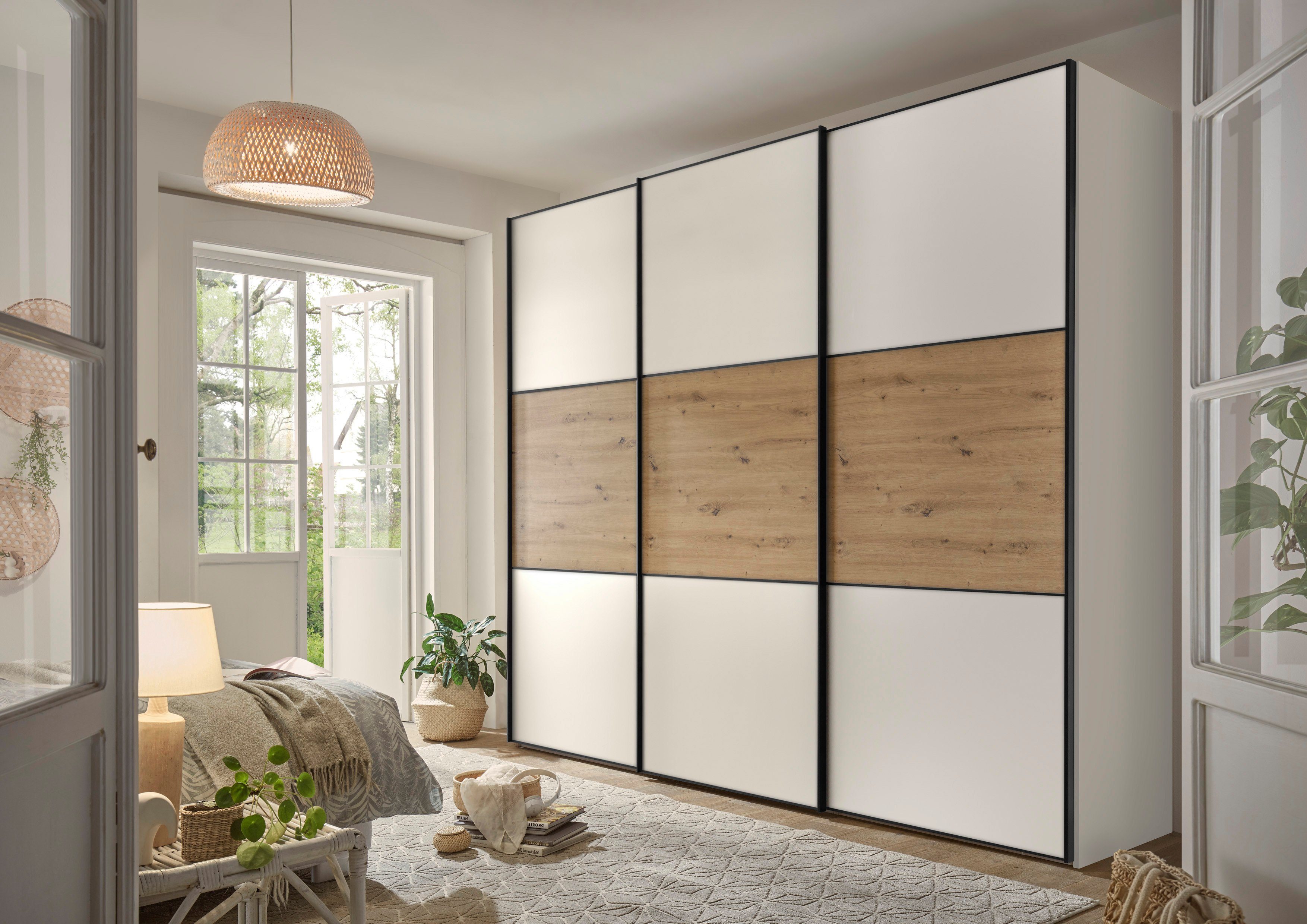 STAUD Schwebetürenschrank Includo, Made in Germany, mit vier verschiedenen Ausstattungsvarianten