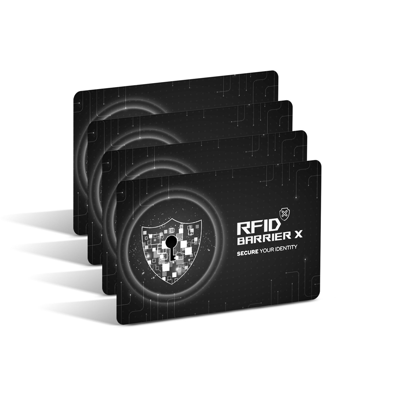 Tec-Expert Geldbörse RFID BARRIER X 4x NFC Scan Block Schutzkarten Geldbörs günstig online kaufen