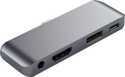 Satechi »Aluminum Type-C Mobile Pro Hub« Smartphone-Adapter