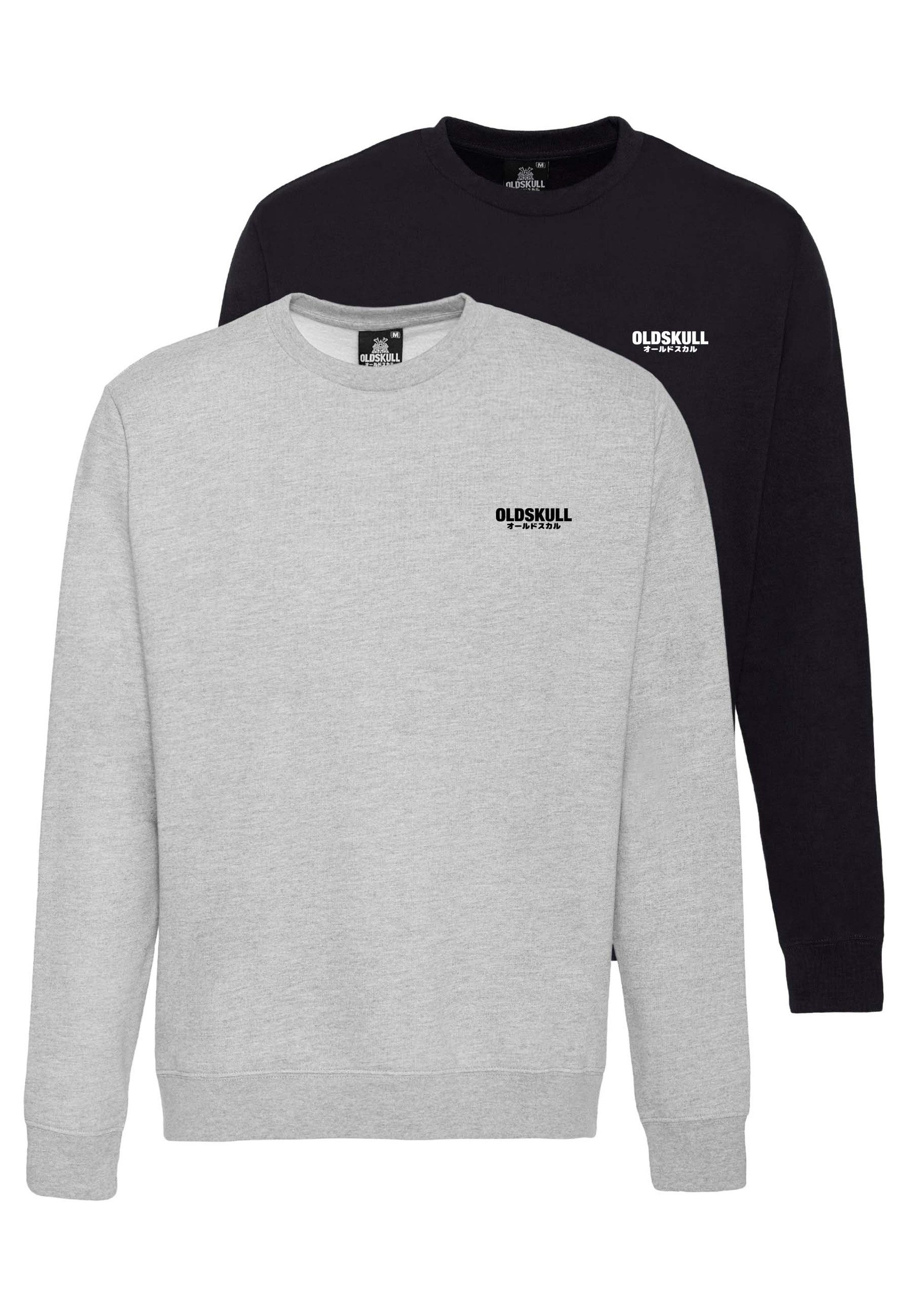 Oldskull Sweatshirt Basic Oldskull Logo (2-tlg) unverkennbare Oldskull-Opti günstig online kaufen