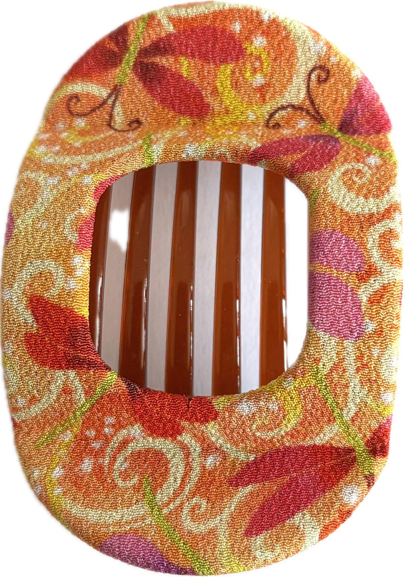 LK Trend & Style Haarklammer Spange, Breiter Clip, großartiges langlebiges Accessoires, Kimono steht für Qualität, Hochwertige Spangen, Kunststoff Clip mit Stoff überzogen