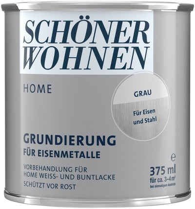 SCHÖNER WOHNEN-Kollektion Haftgrund »Home«, 375 ml, grau, Grundierung für Eisenmetalle im Innenbereich