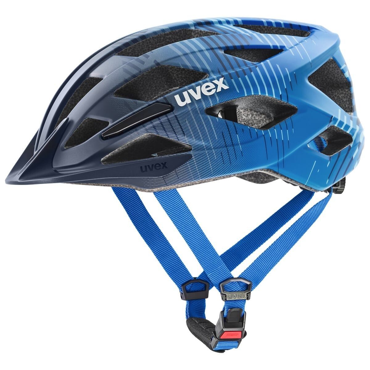 Uvex Fahrradhelm uvex air wing 2 cc dusk-bubble blue matt