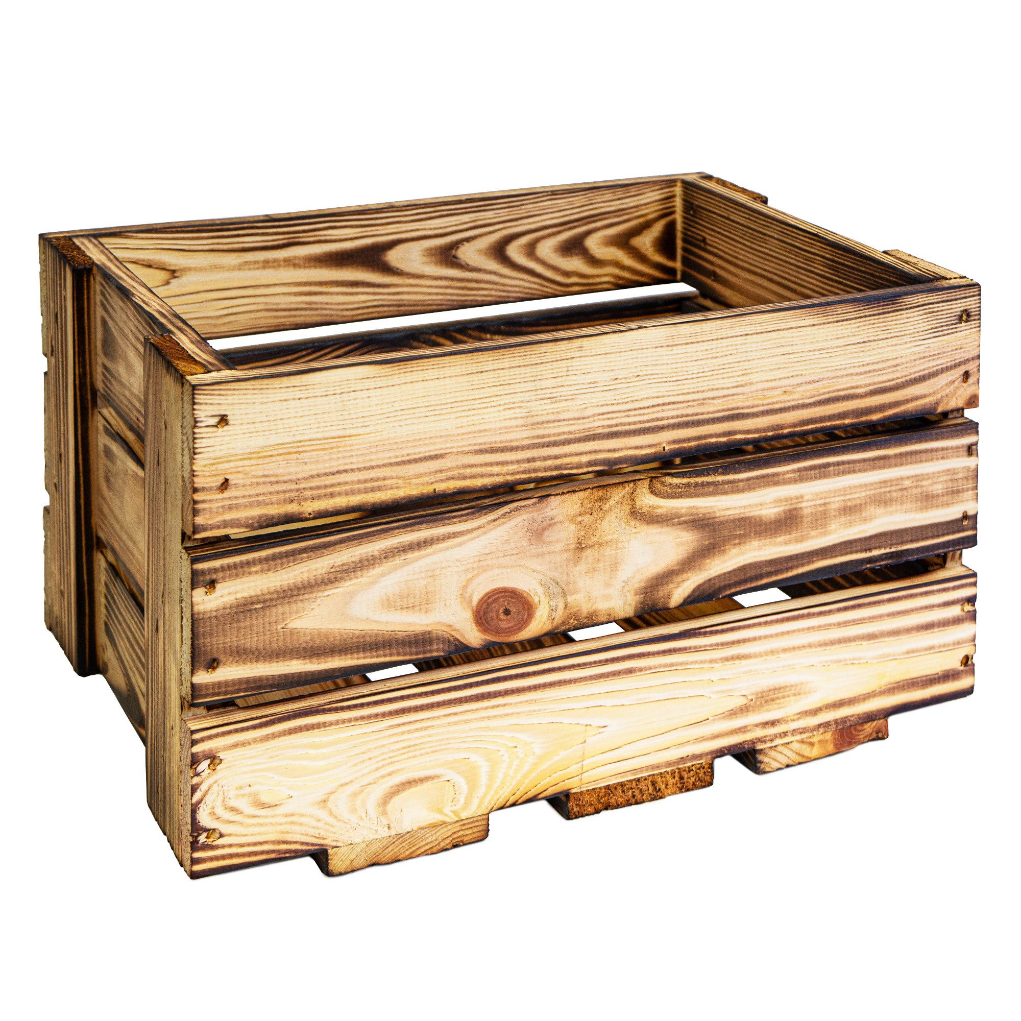 Allzweckkiste kleine Weinkiste WK Mini flambiert (Spar-Set)