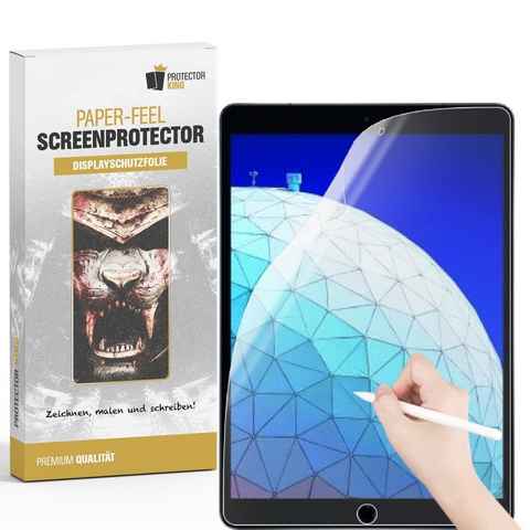Protectorking Schutzfolie 2x Paperfeel für iPad Pro 10.5 2019 Displayschutz Schreiben Malen, (2-Stück), Tablet
