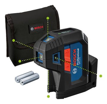 Bosch Professional Punkt- und Linienlaser GPL 5 G, Punktlaser mit Schutztasche