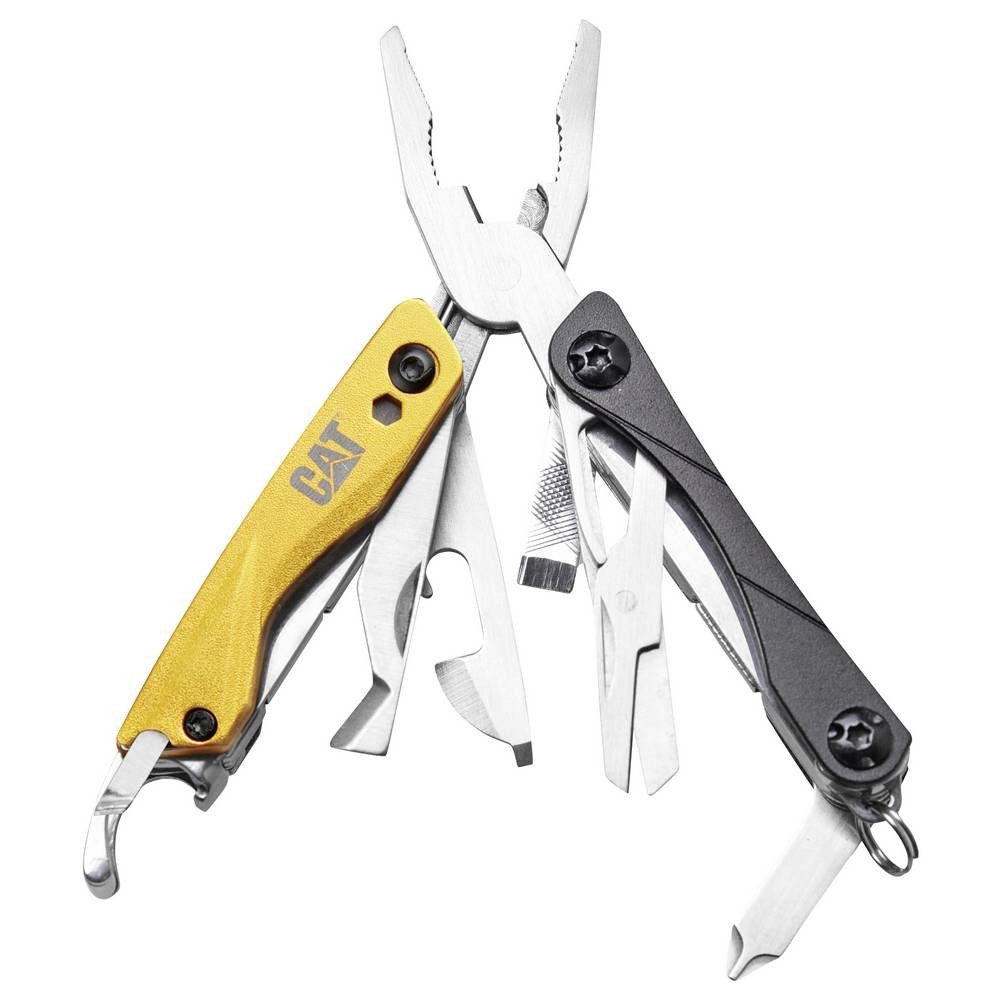 CAT Taschenmesser 980857ING Multitool Schwarz, Yellow