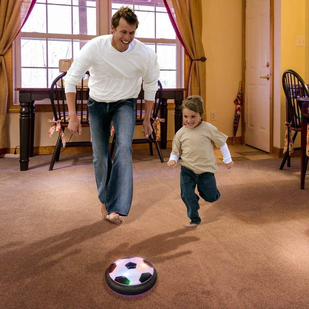 GelldG Fußball Fußball Kinderspielzeug mit Fußball Hover Ball LED Licht Schwebender