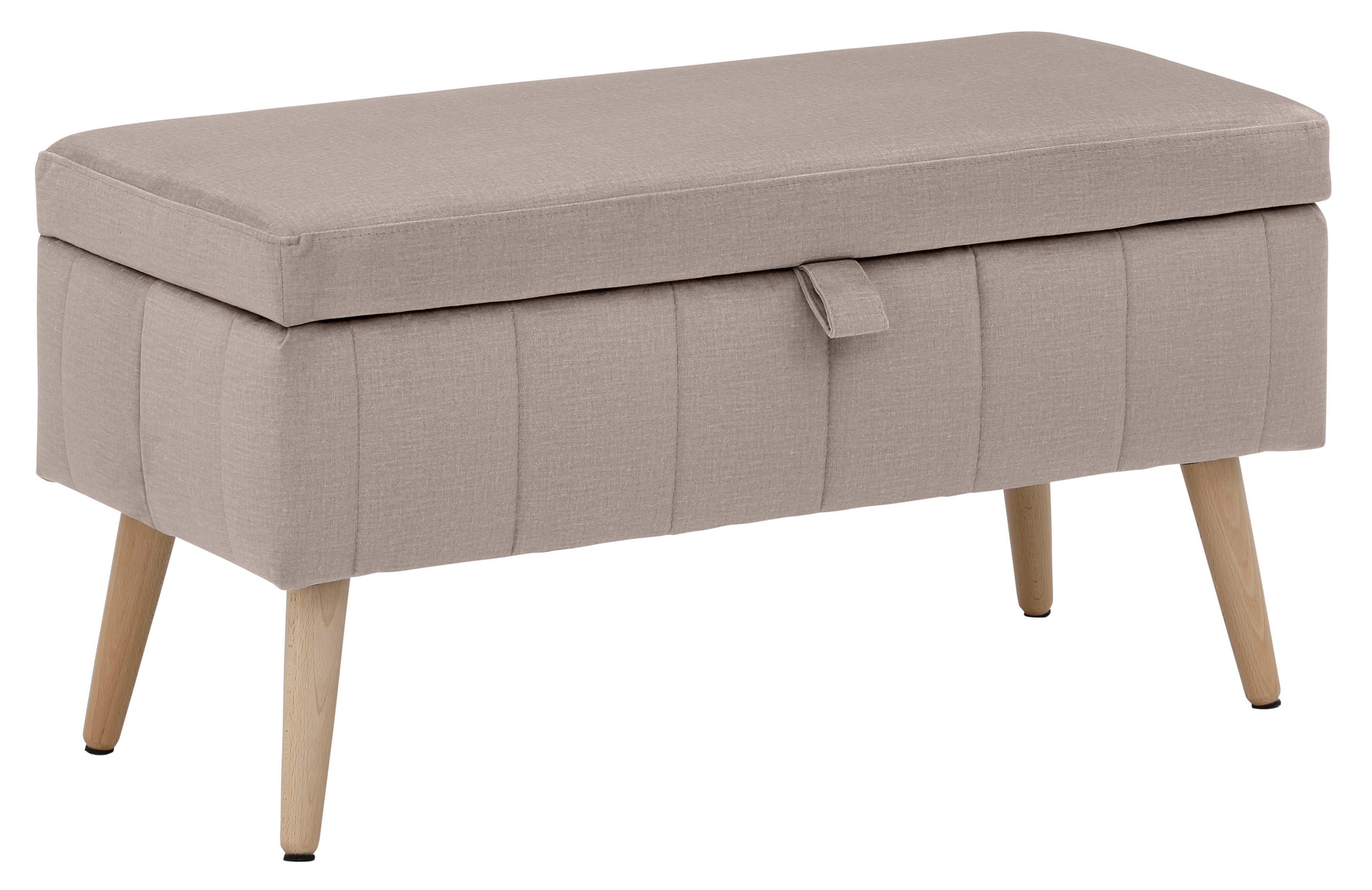 OTTO home Truhenbank AMIRA Sitzbank mit Stauraum, Maße B/T/H: 81/36/43 cm, günstig online kaufen