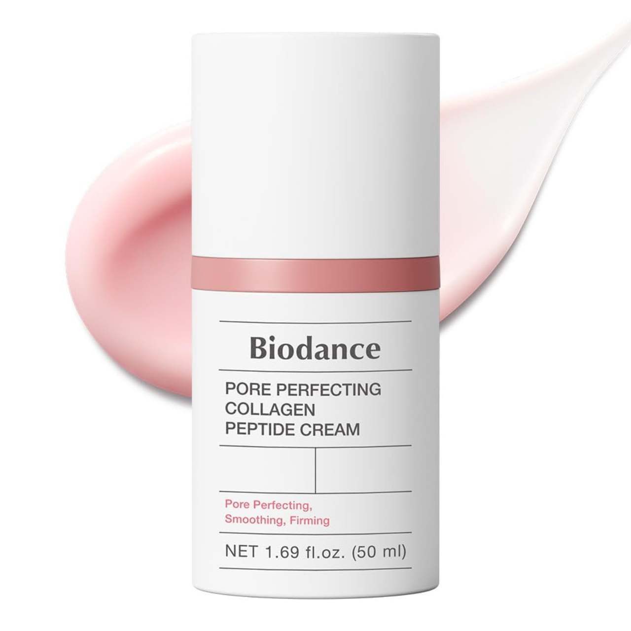 Biodance Tagescreme Pore Perfecting Collagen Peptide Cream 50ml – porenverfeinernde Gesichtscreme mit 10 Peptiden, Hyaluronsäure & 243Da Kollagen –, glättet sichtbar, spendet Feuchtigkeit, für empfindliche Haut geeignet