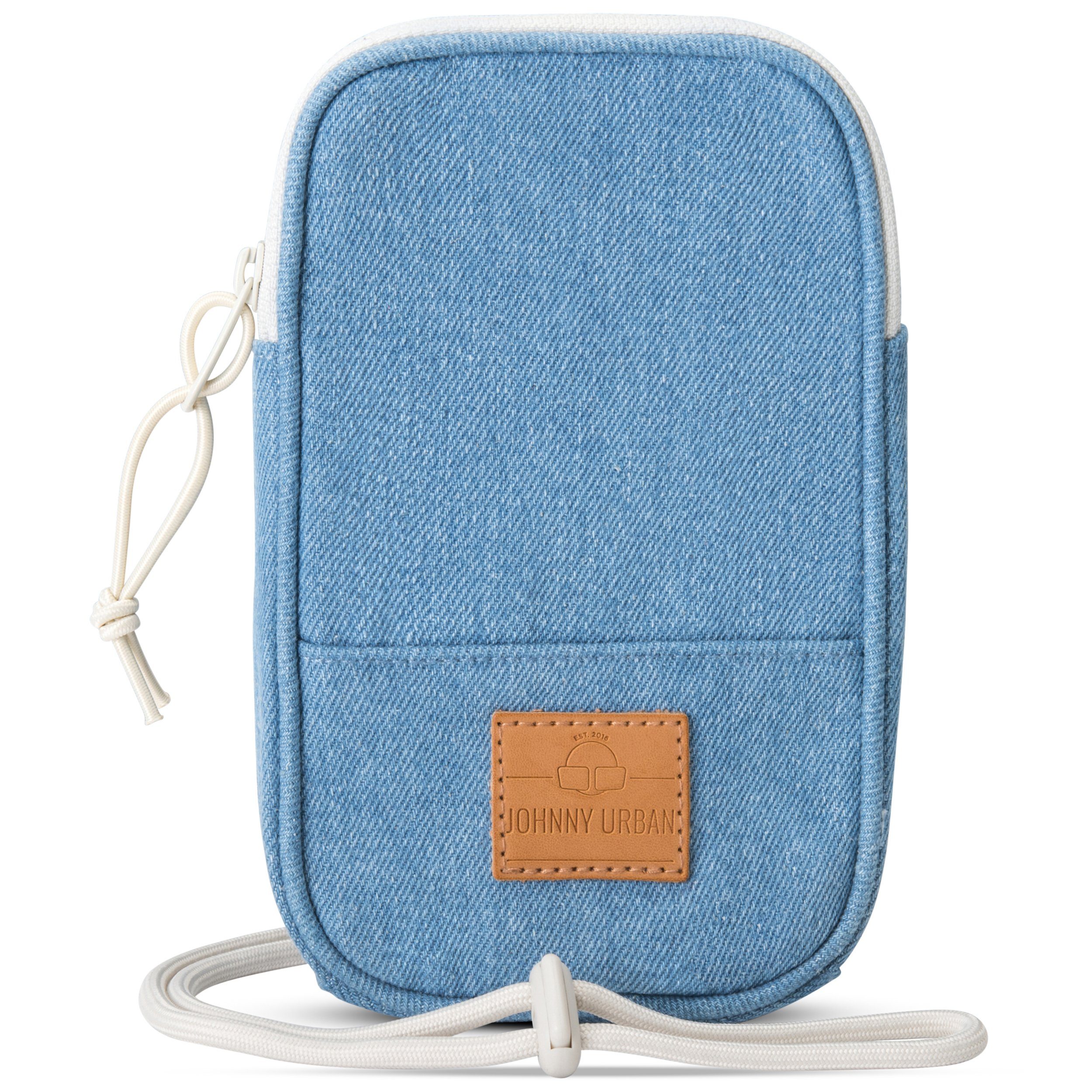 Johnny Urban Handytasche JOSH DENIM Umhängen Herren Damen, Kartenfach, Geldbörse, Handytasche zum Wasserabweisend